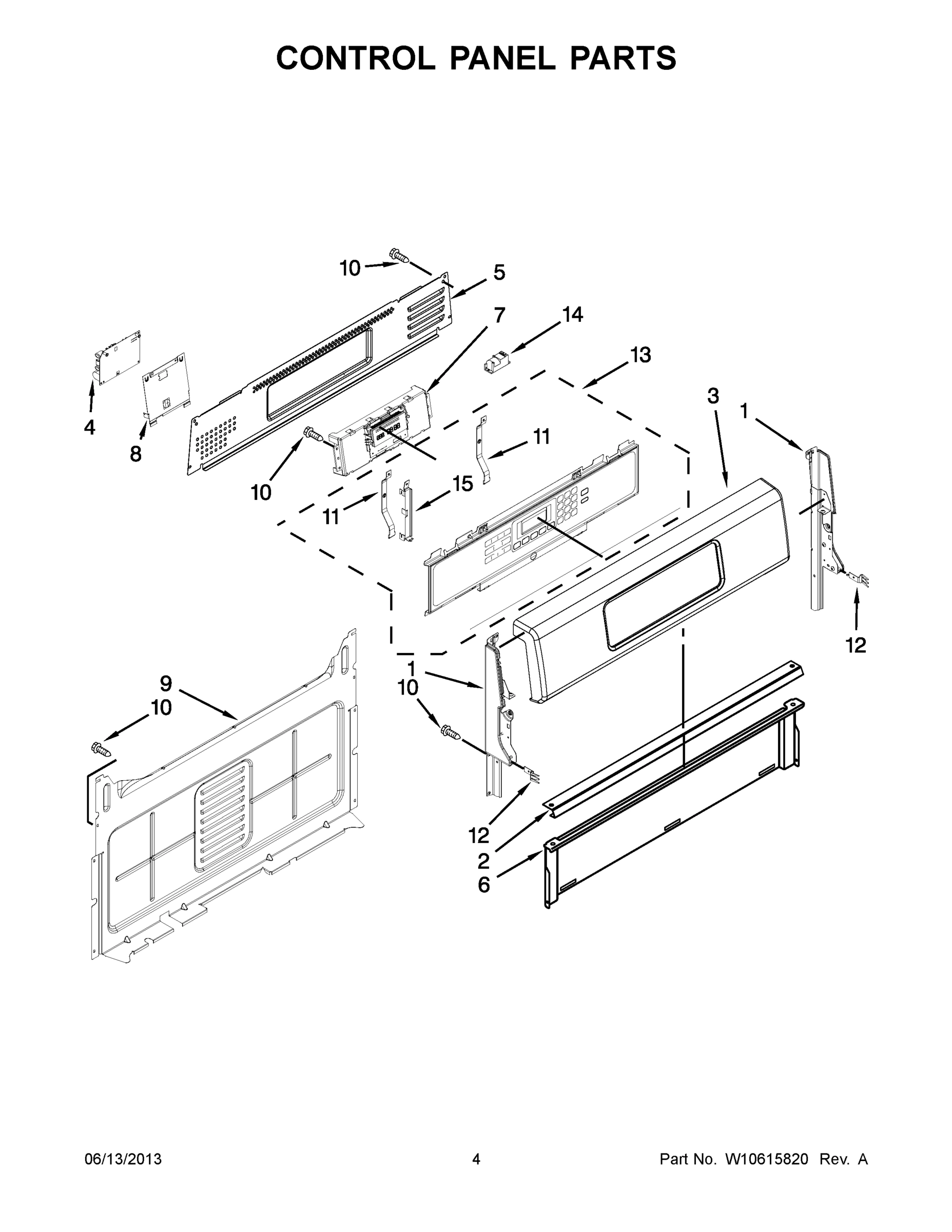 03 - CONTROL PANEL PARTS