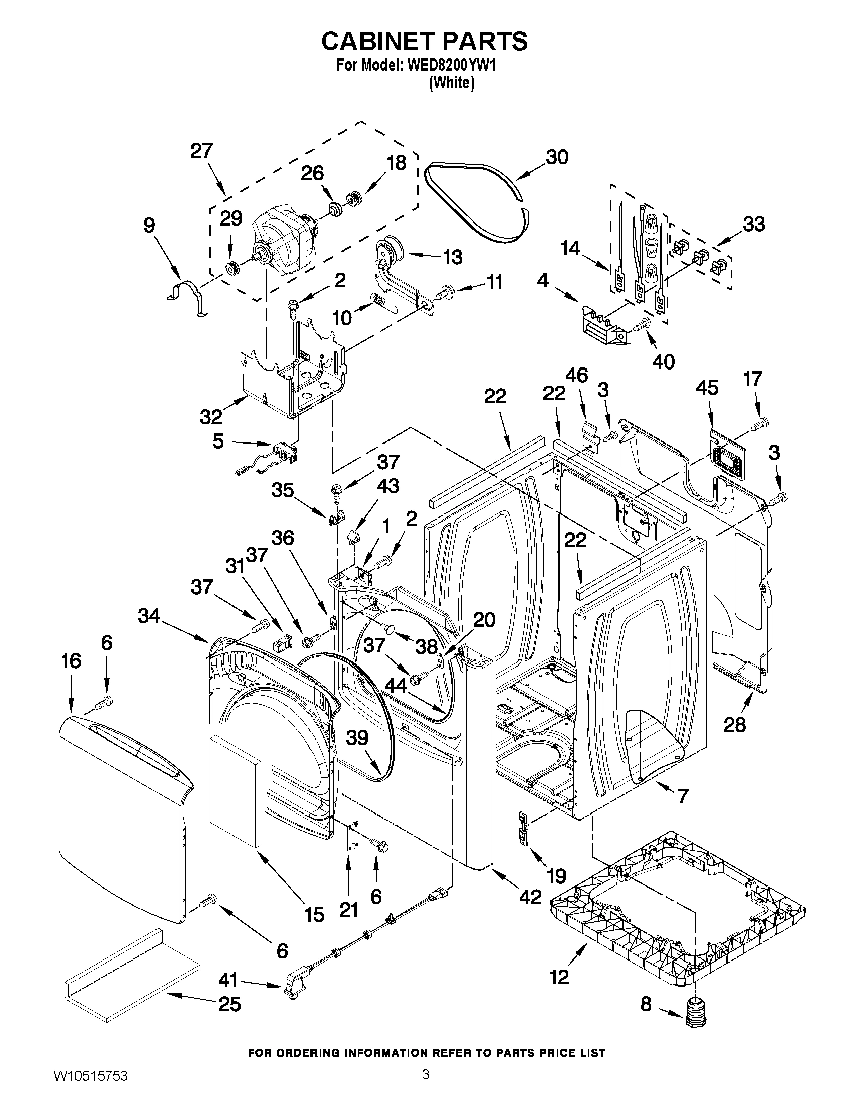 02 - CABINET PARTS