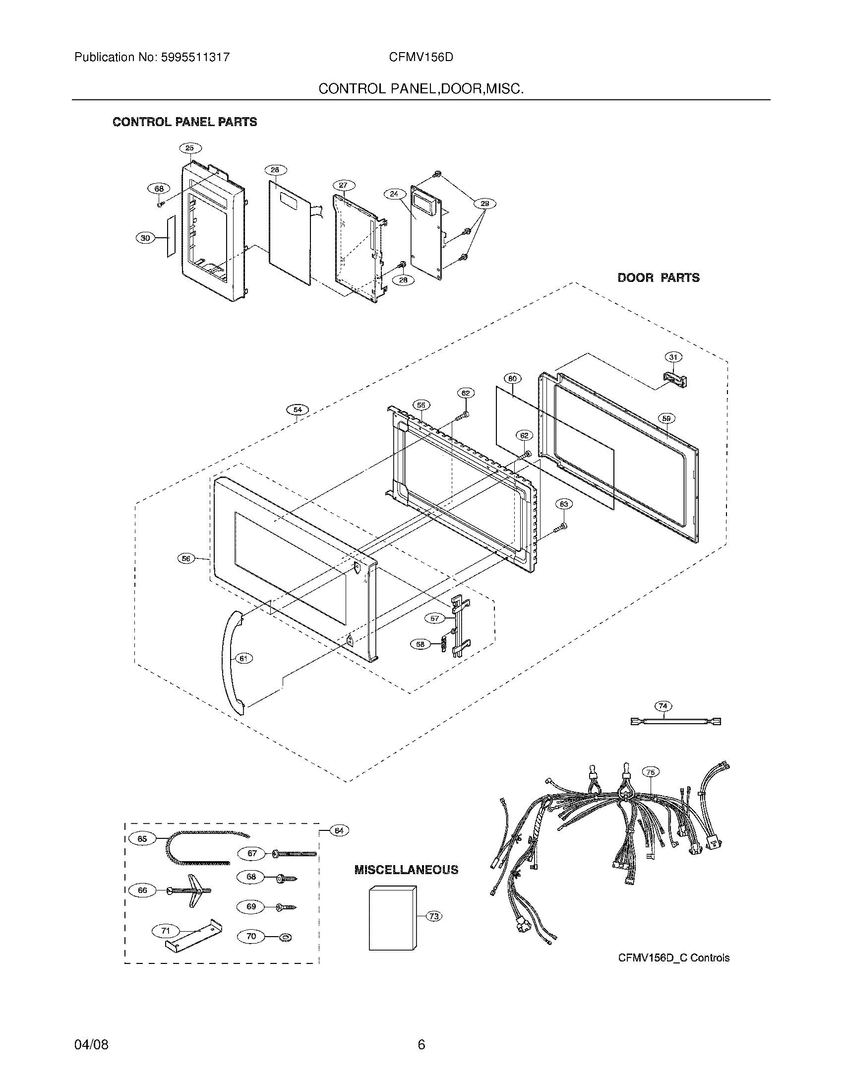 05 - CONTROL PANEL,DOOR,MISC.