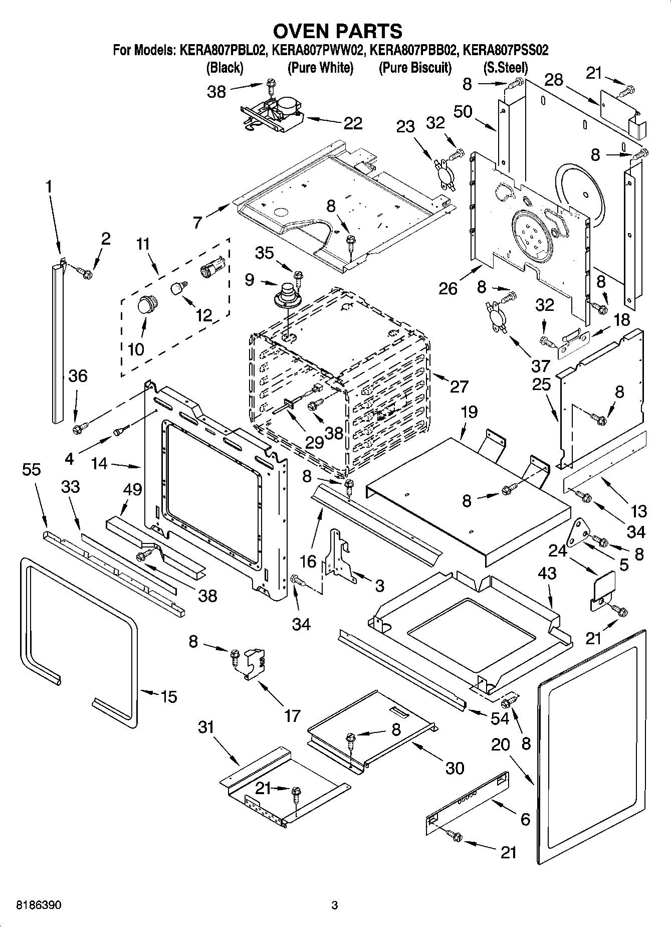 03 - OVEN PARTS
