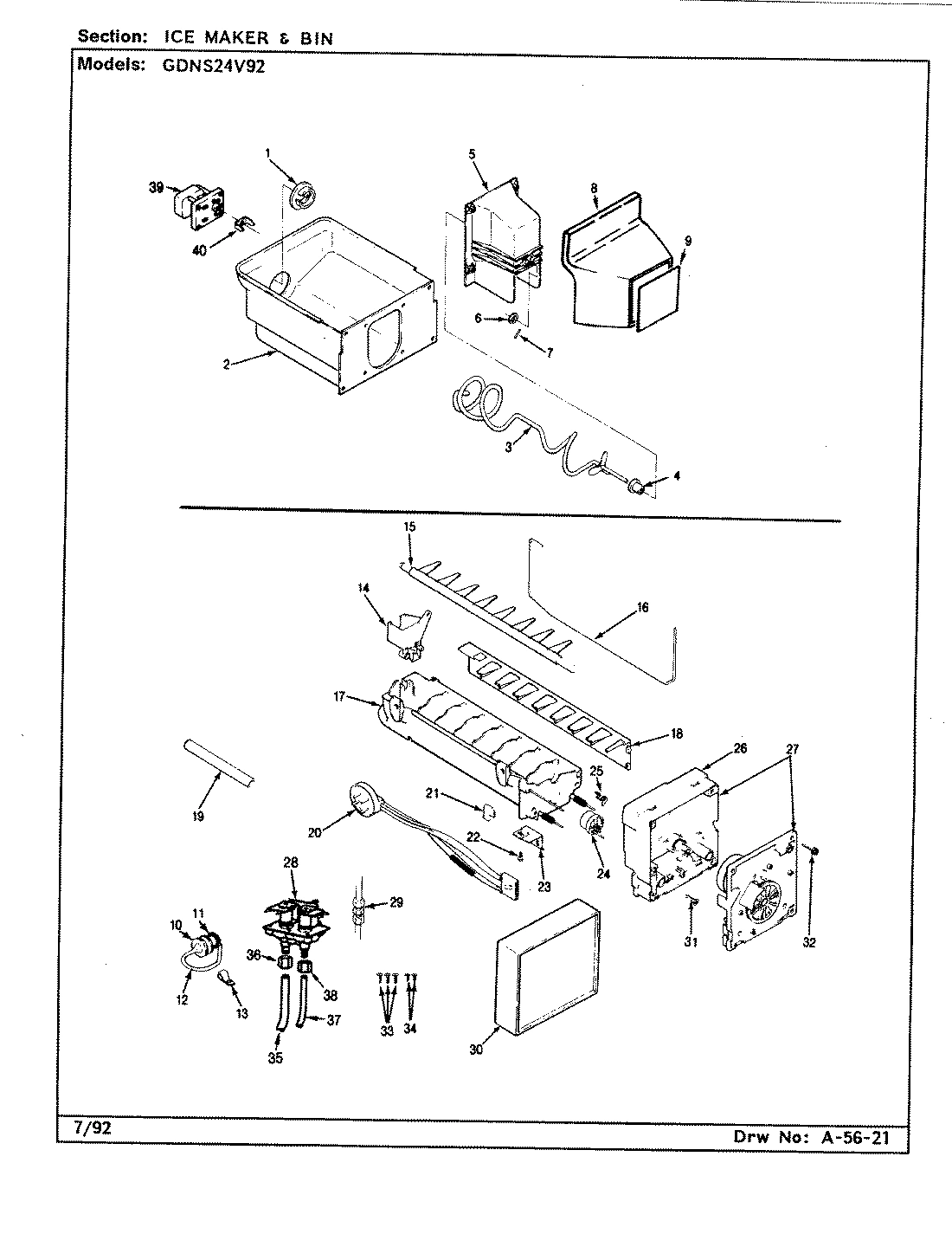 06 - ICE MAKER & BIN
