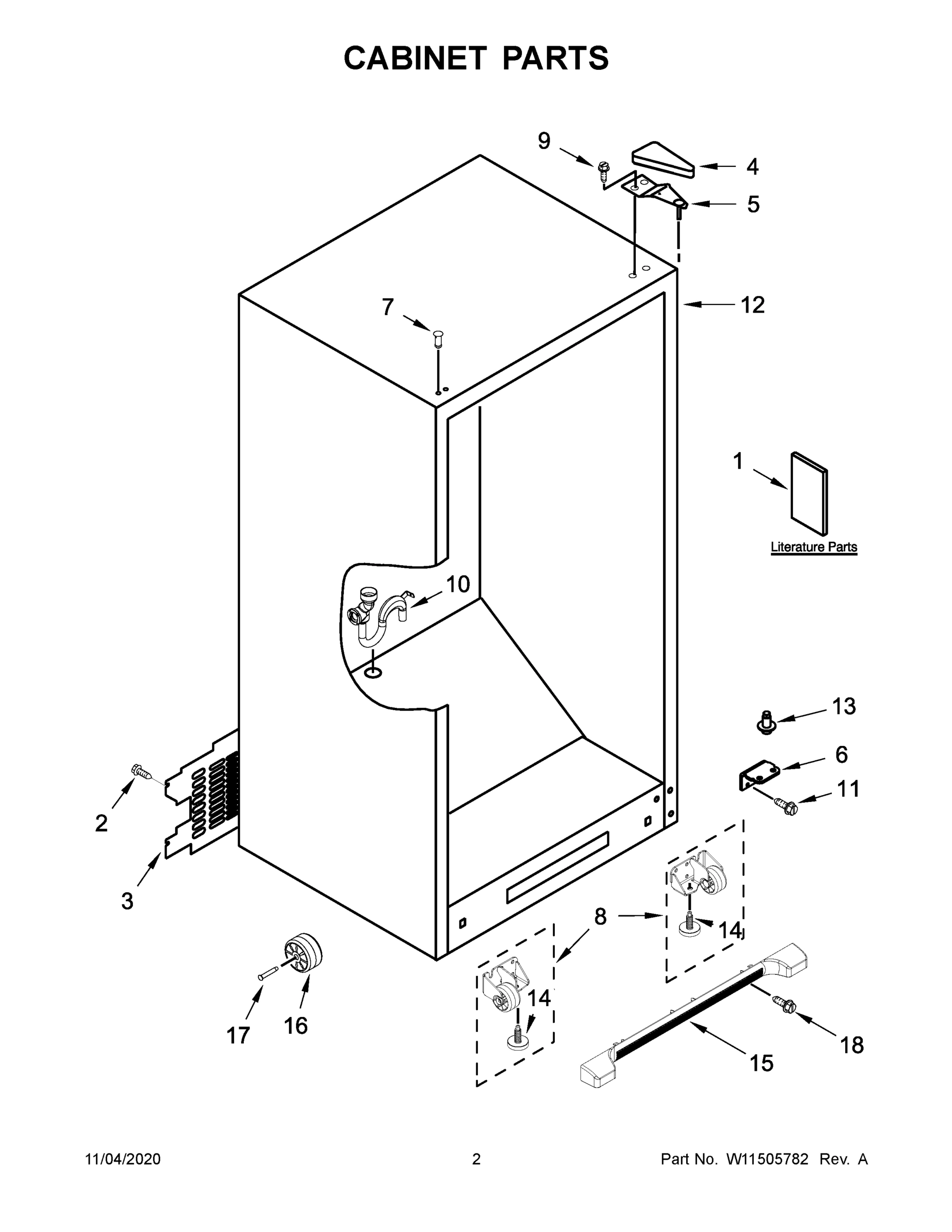 02 - CABINET PARTS
