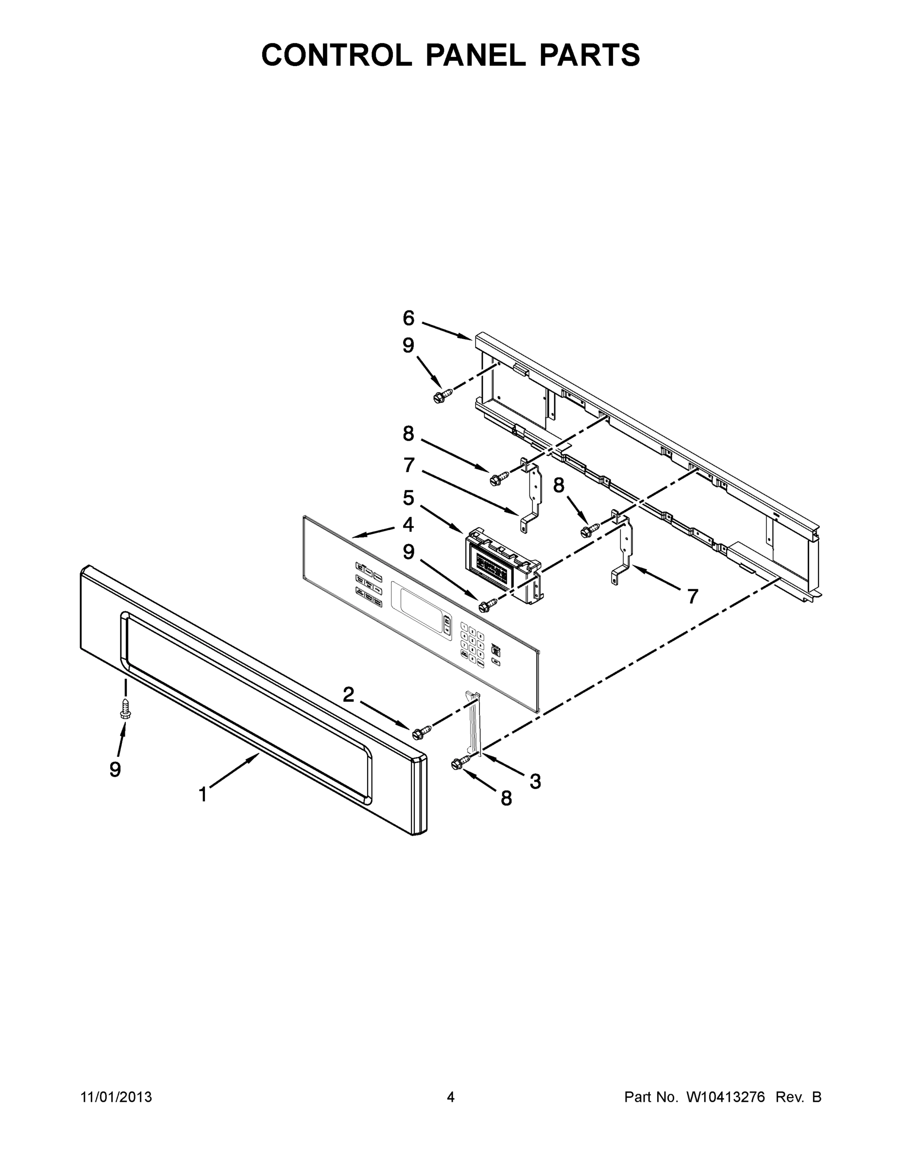 03 - CONTROL PANEL PARTS