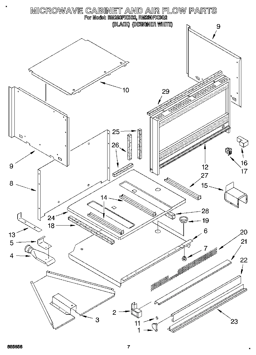 06 - MICROWAVE CABINET AND AIR FLOW