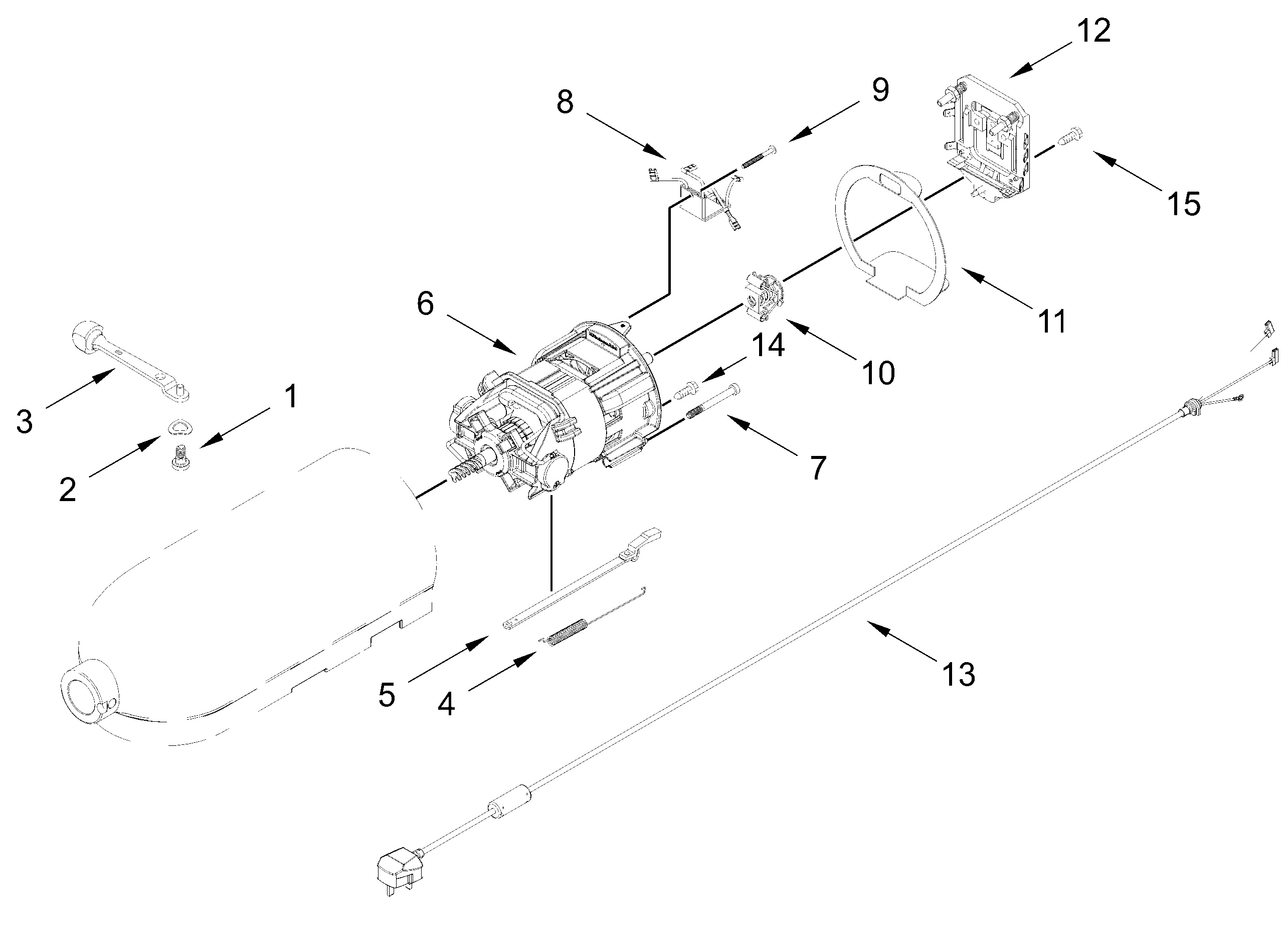 MOTOR AND CONTROL UNIT PARTS