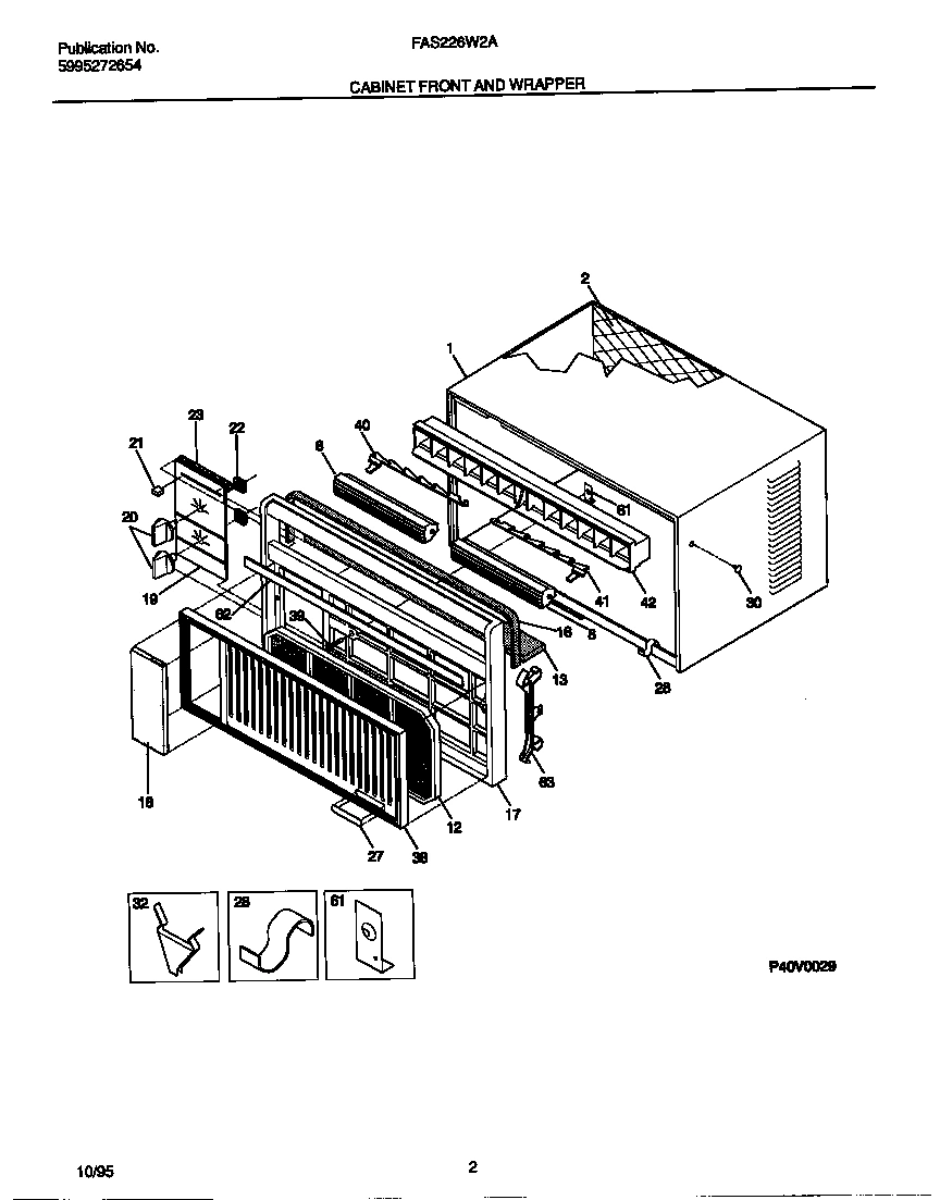 02 - CABINET FRONT AND WRAPPER