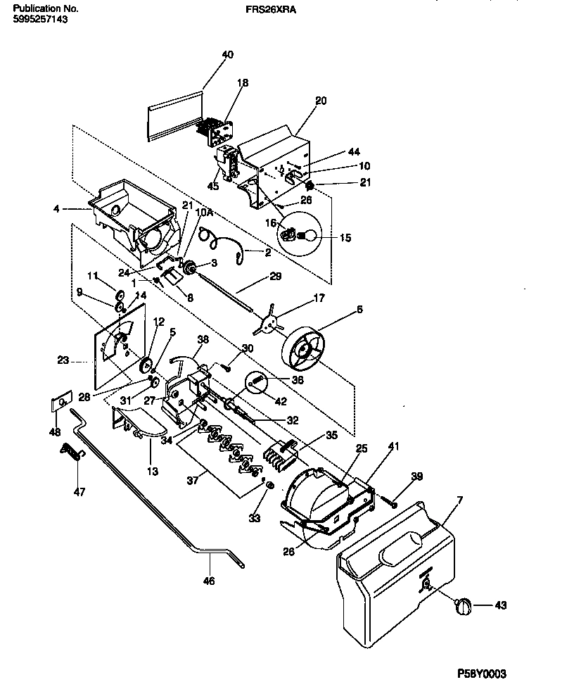 09 - ICE CONTAINER & DISPENSER DRIVE