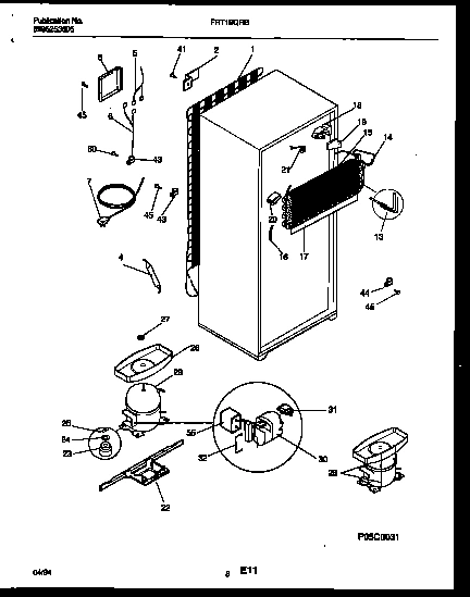 05 - SYSTEM AND AUTOMATIC DEFROST PARTS