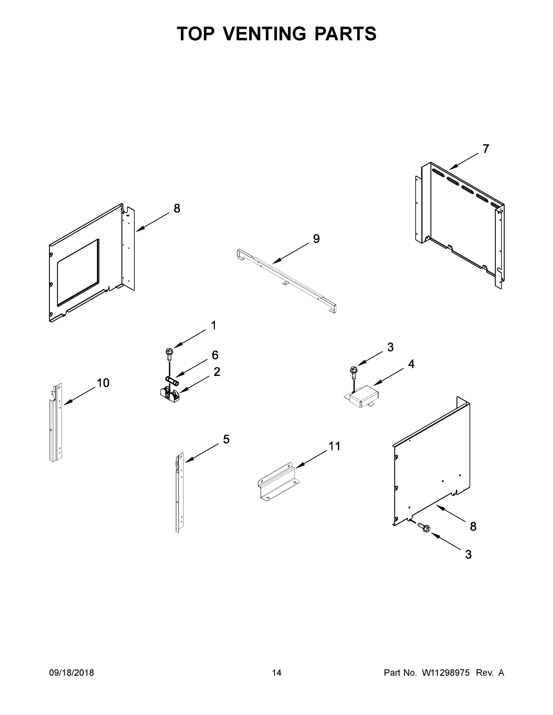 08 - TOP VENTING PARTS