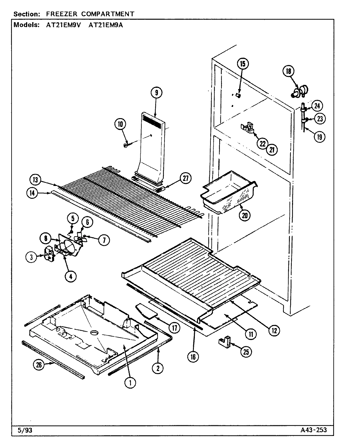 02 - FREEZER COMPARTMENT