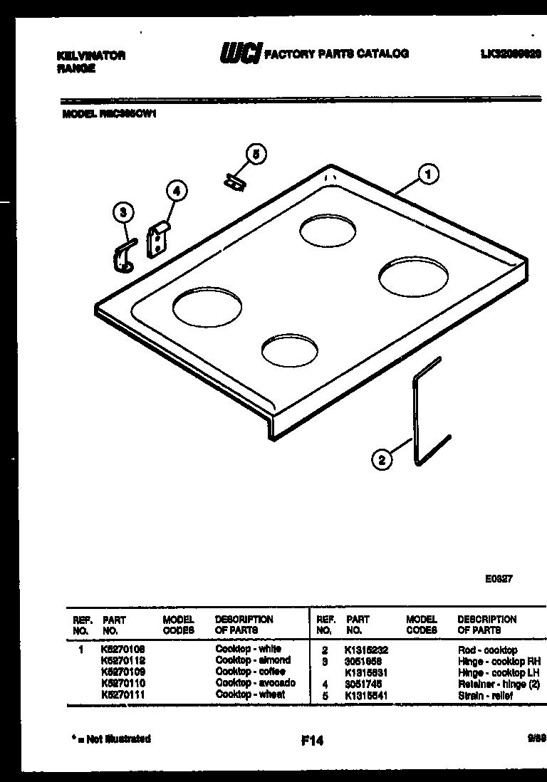 03 - COOKTOP PARTS