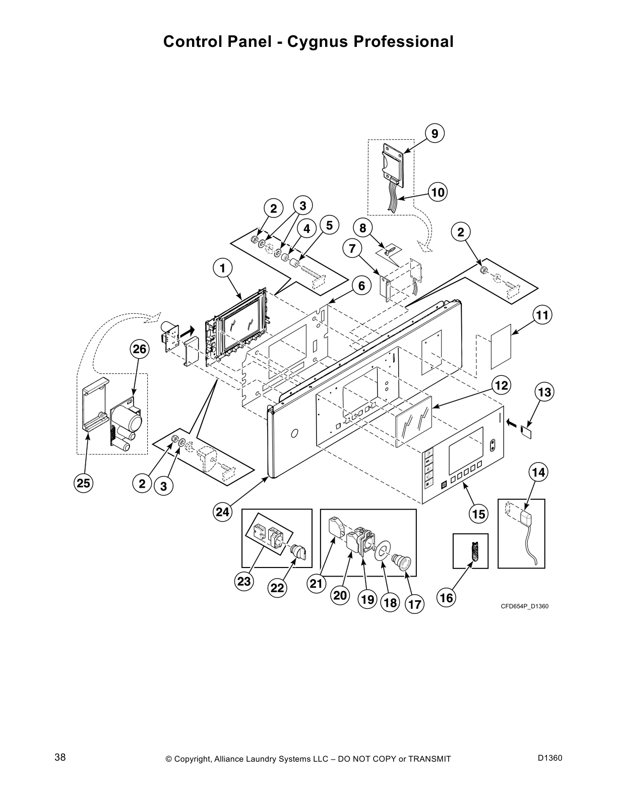 Control Panel - Cygnus Professional