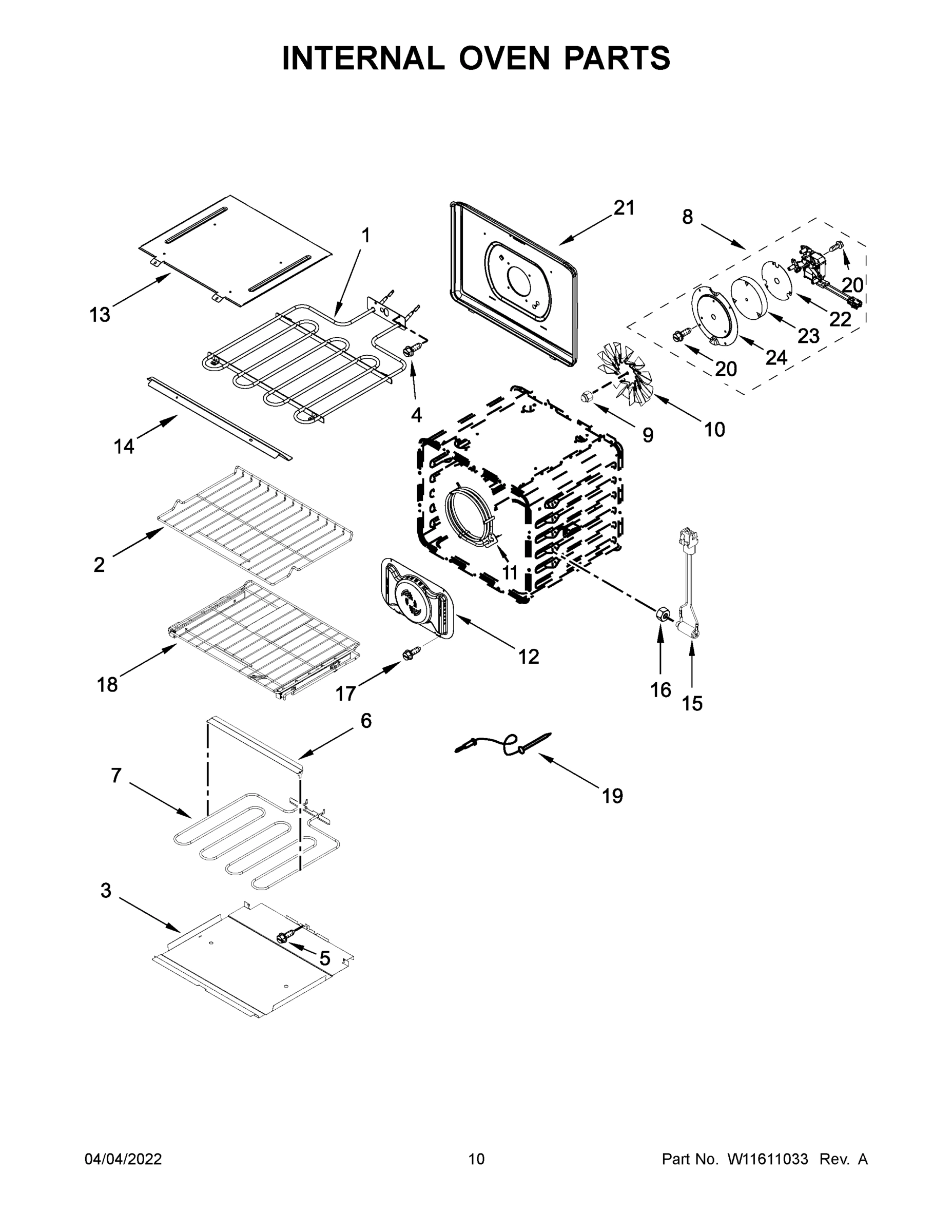 06 - INTERNAL OVEN PARTS