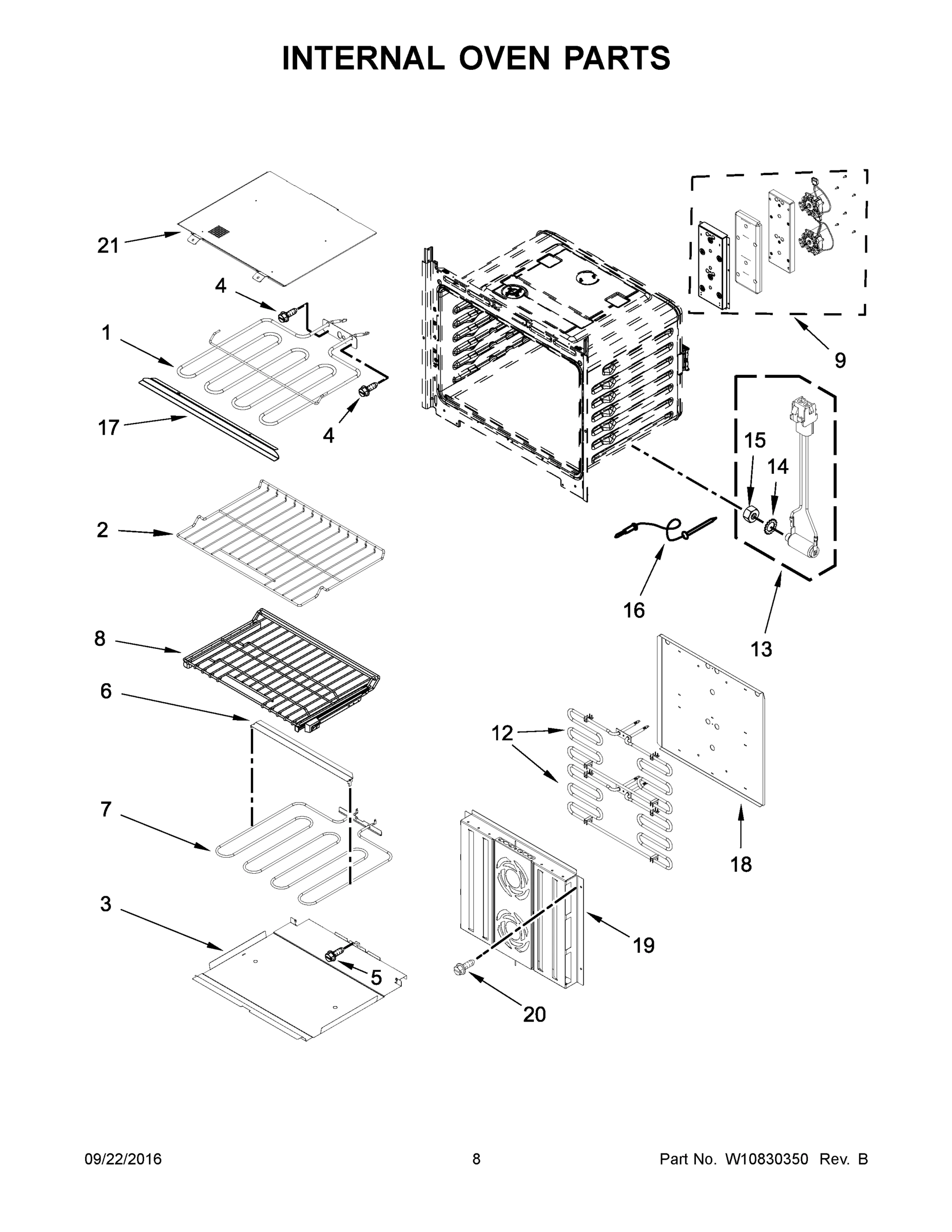 05 - INTERNAL OVEN PARTS