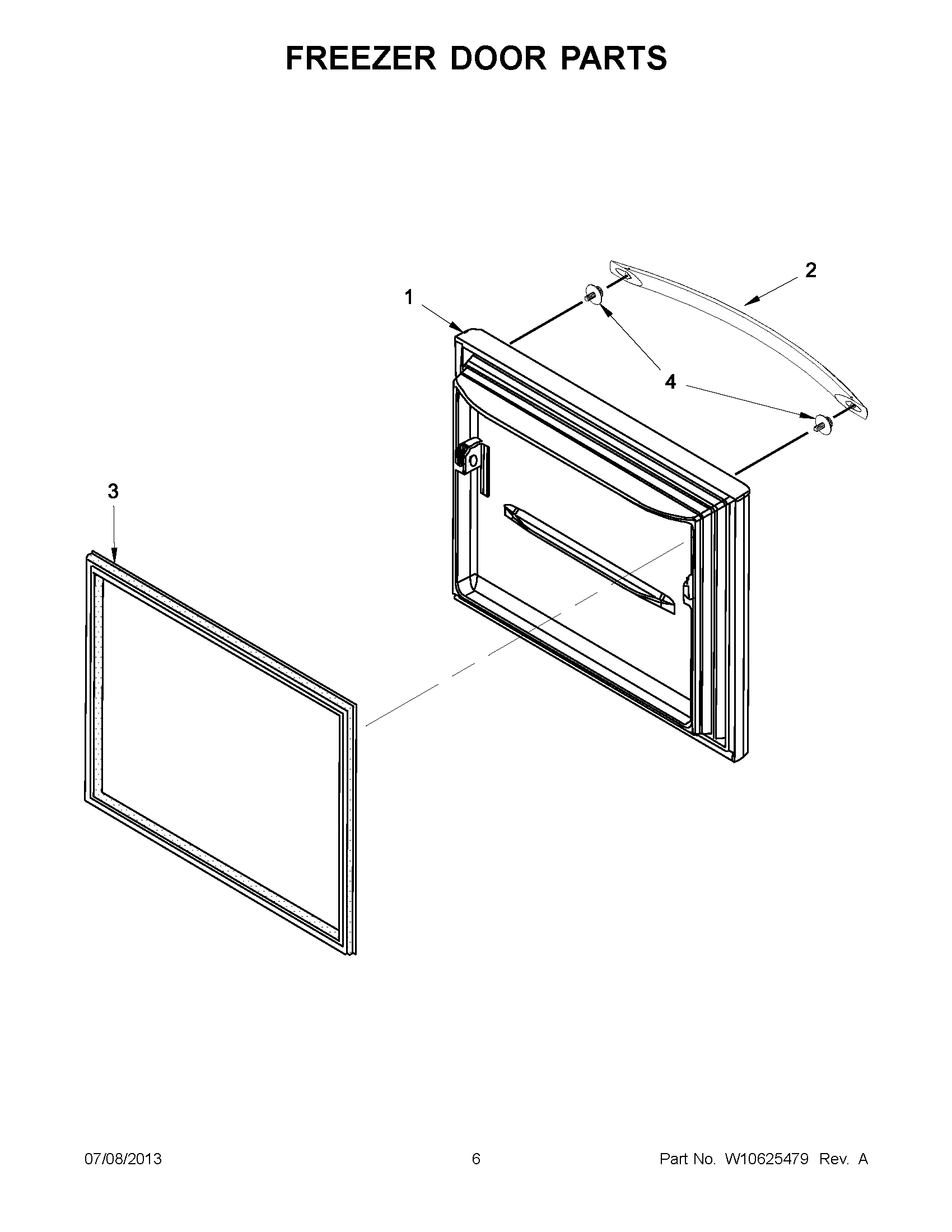 03 - FREEZER DOOR PARTS