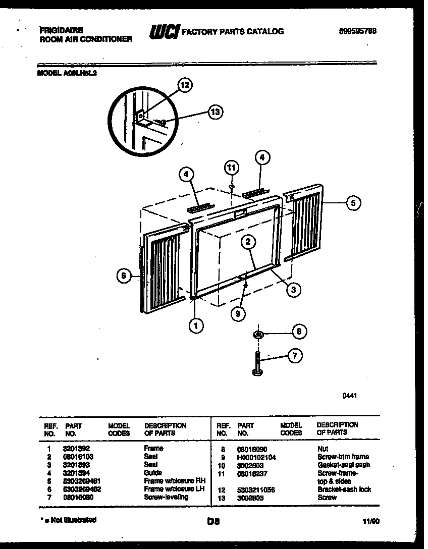 07 - WINDOW MOUNTING PARTS