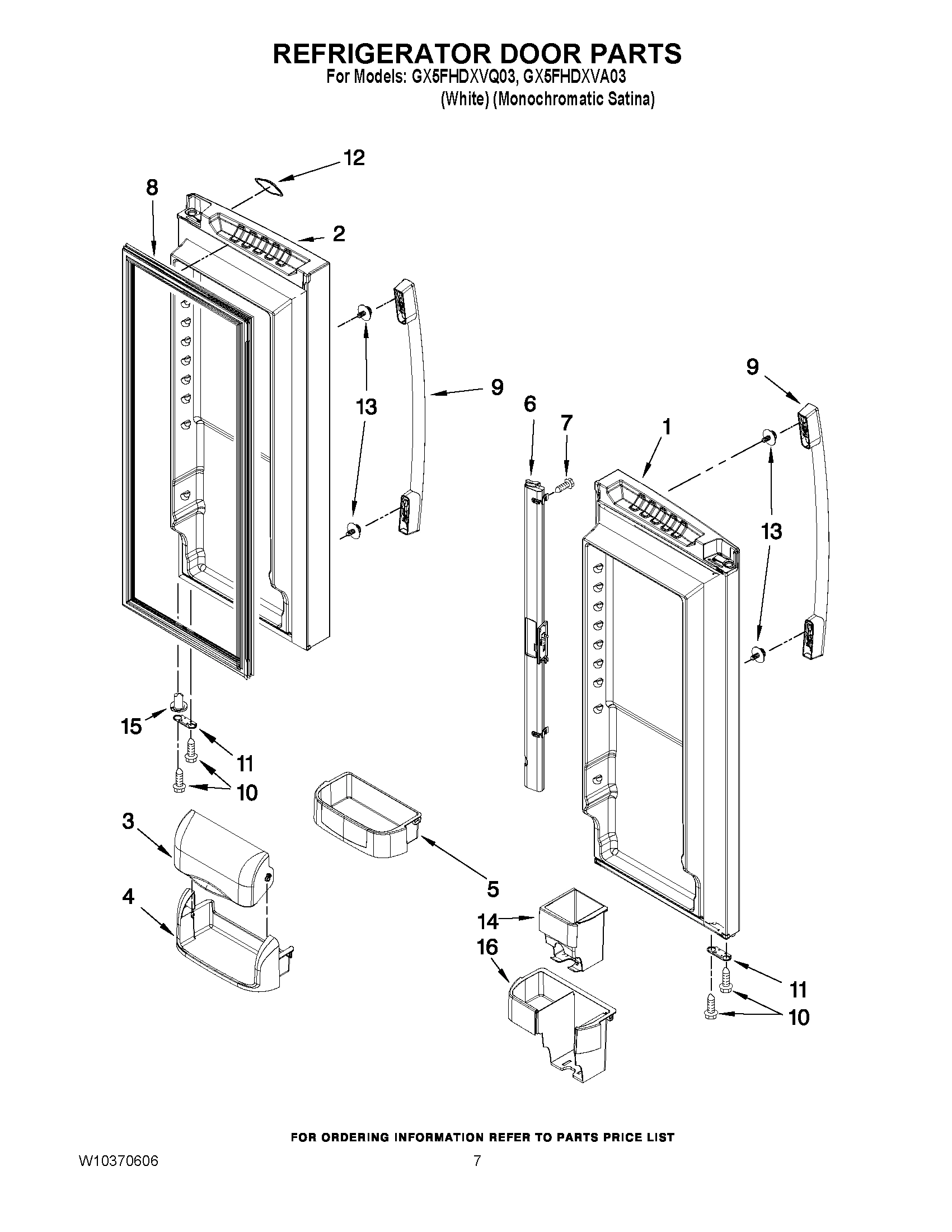 05 - REFRIGERATOR DOOR PARTS