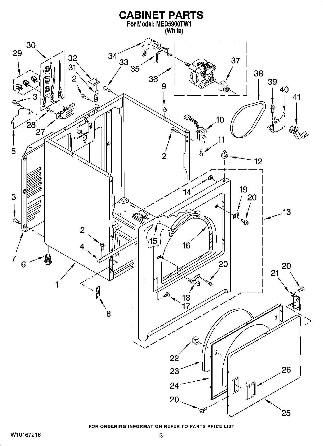 02 - CABINET PARTS
