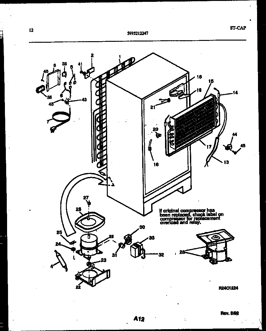 07 - SYSTEM AND AUTOMATIC DEFROST PARTS