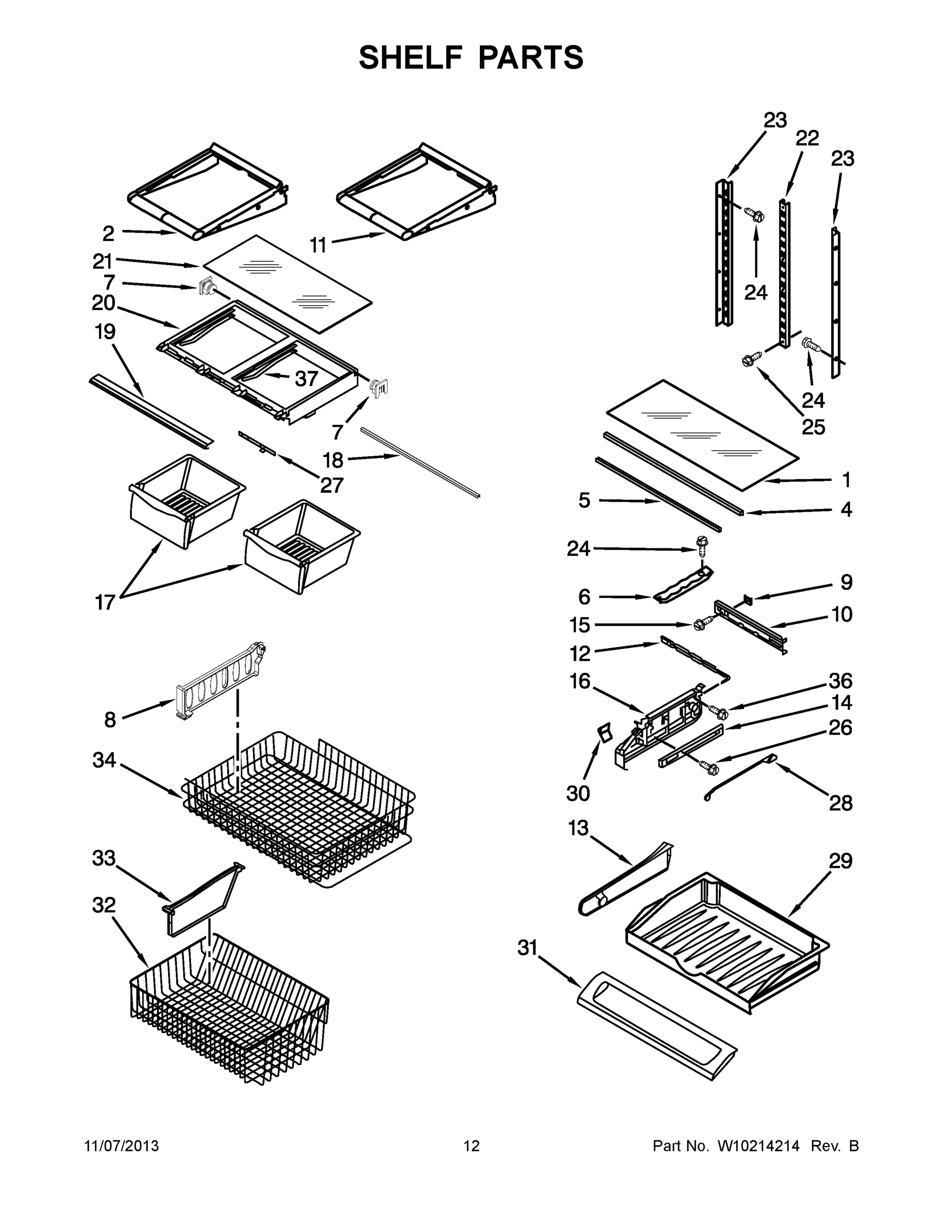 07 - SHELF PARTS