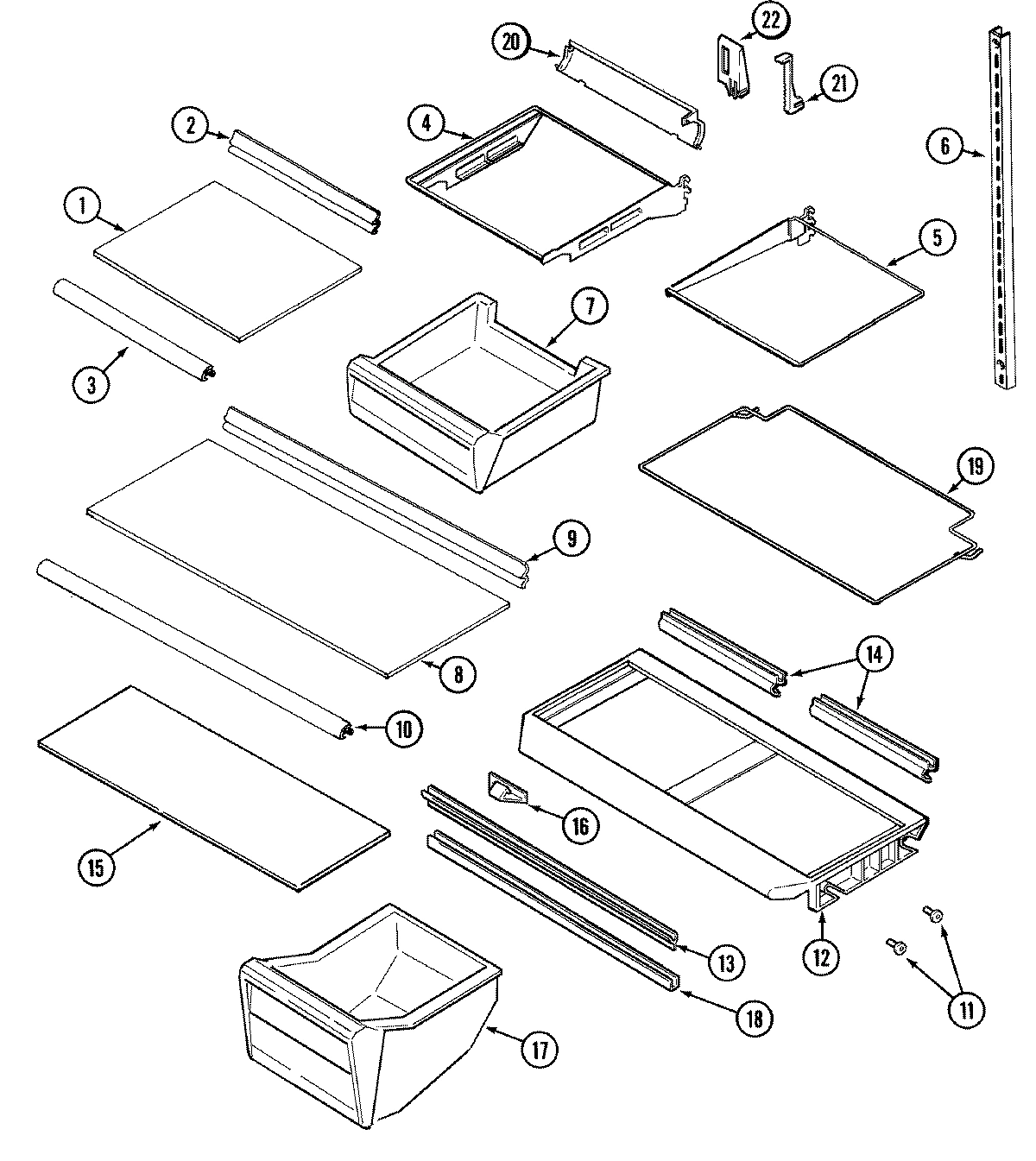 07 - SHELVES & ACCESSORIES