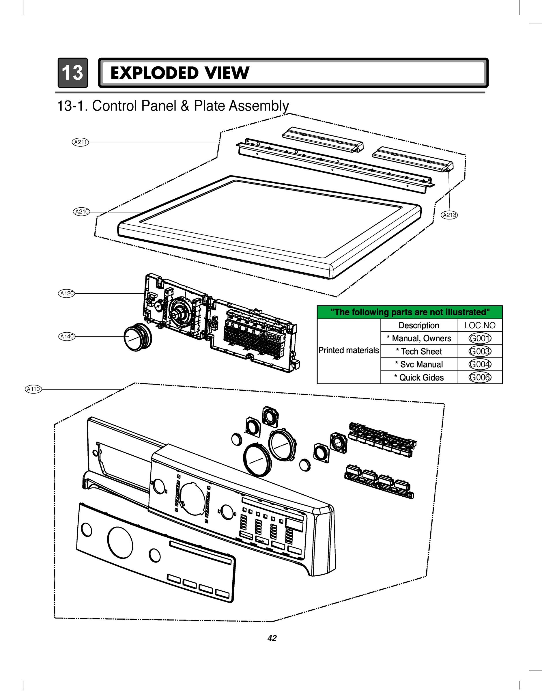 CONTROL PANEL & PLATE ASSEMBLY