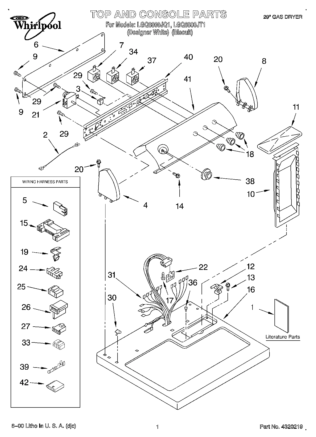 01 - TOP AND CONSOLE, LIT/OPTIONAL