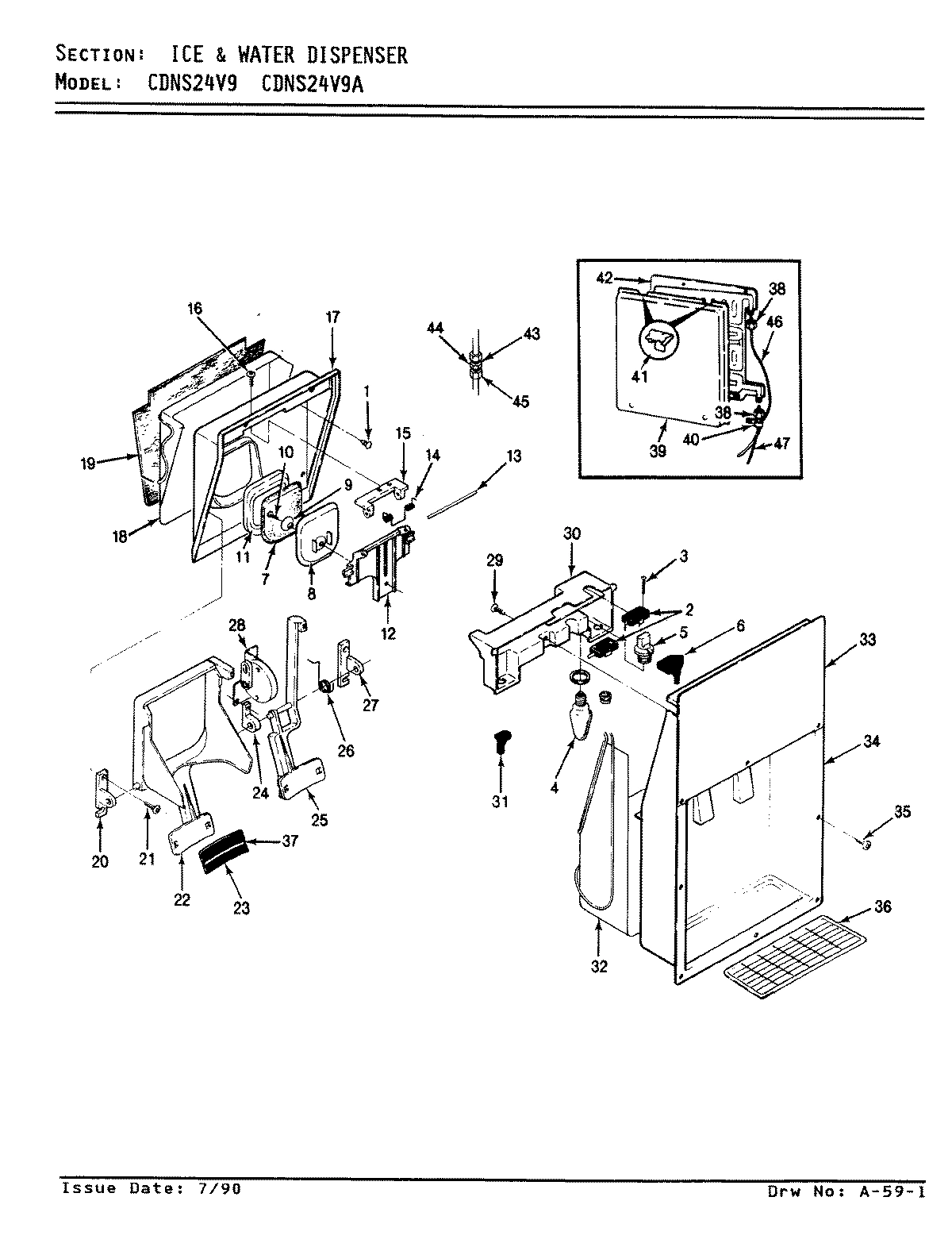 03 - ICE & WATER DISPENSER