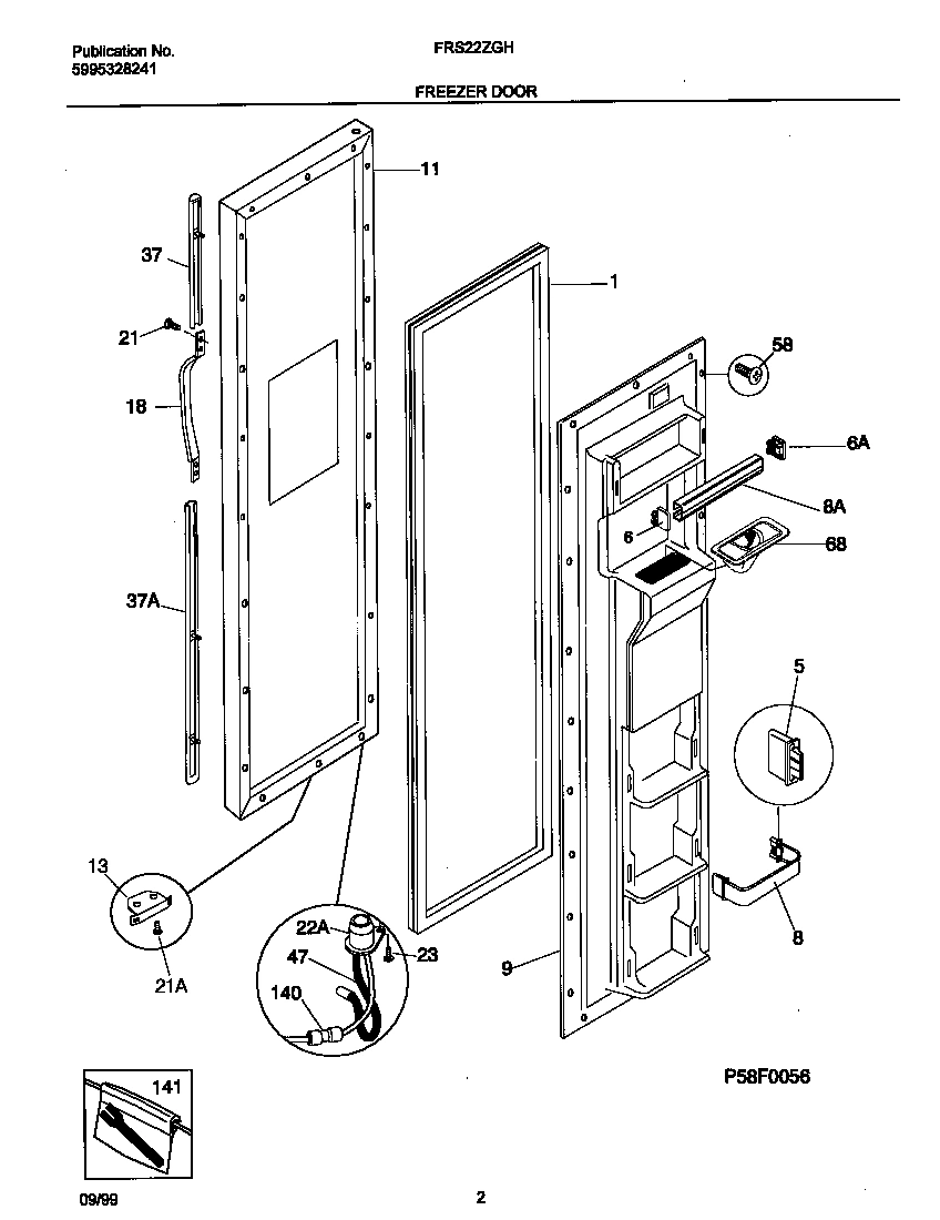 02 - FREEZER DOOR