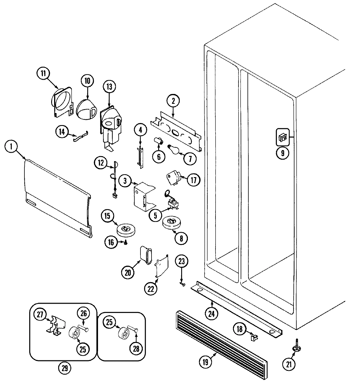03 - FRESH FOOD COMPARTMENT