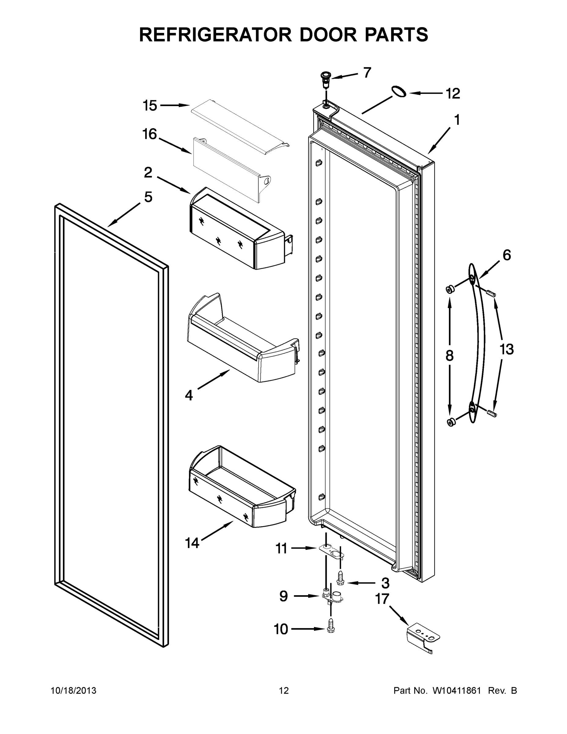 07 - REFRIGERATOR DOOR PARTS