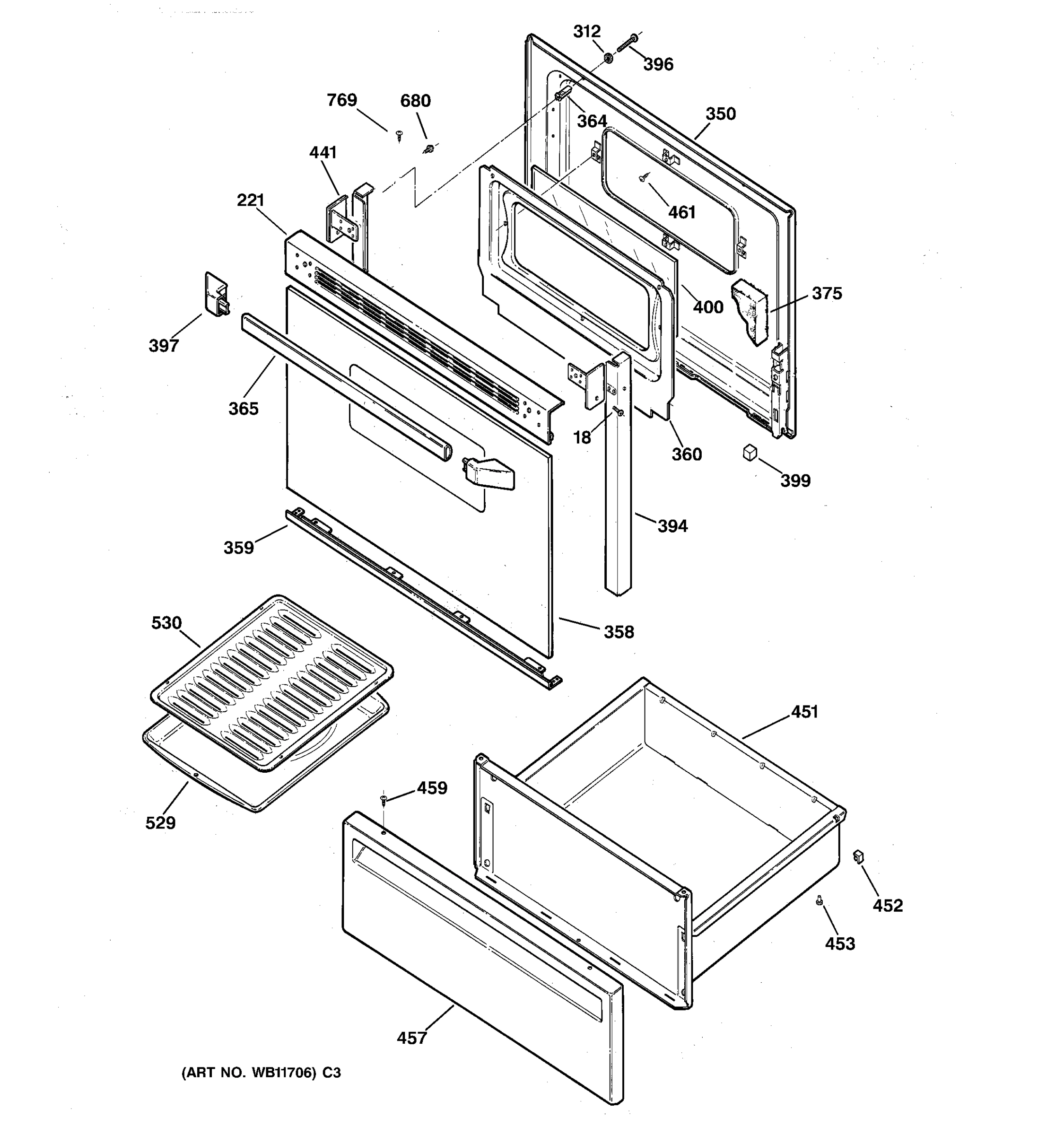 DOOR & DRAWER PARTS
