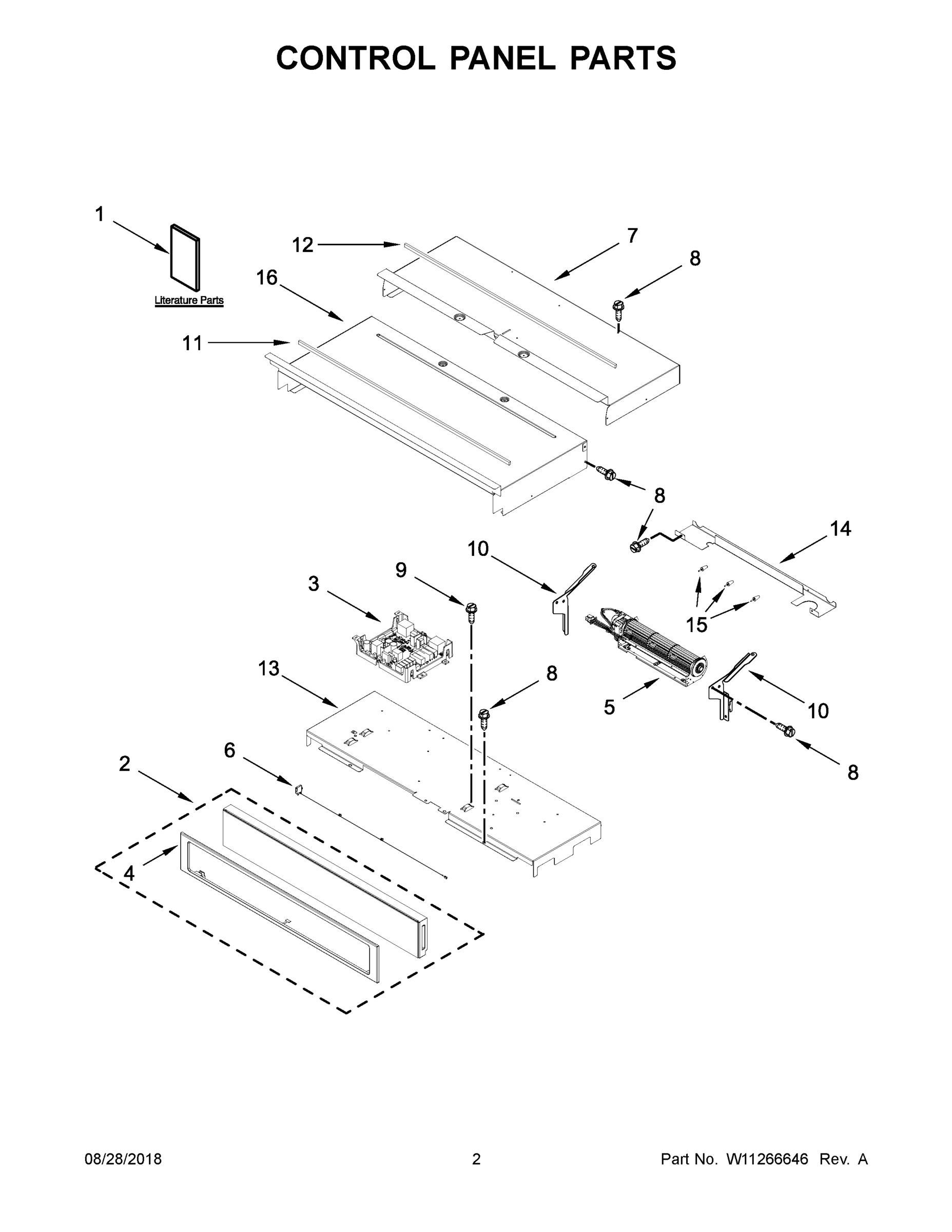 02 - CONTROL PANEL PARTS