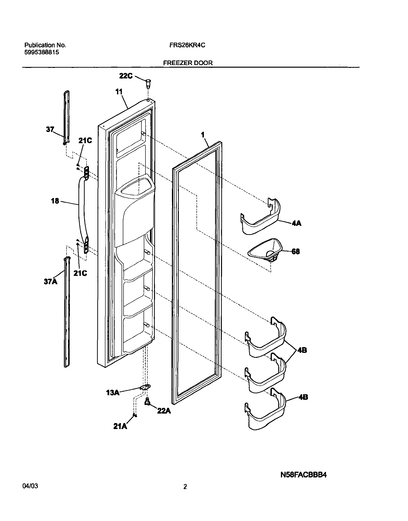 03 - FREEZER DOOR