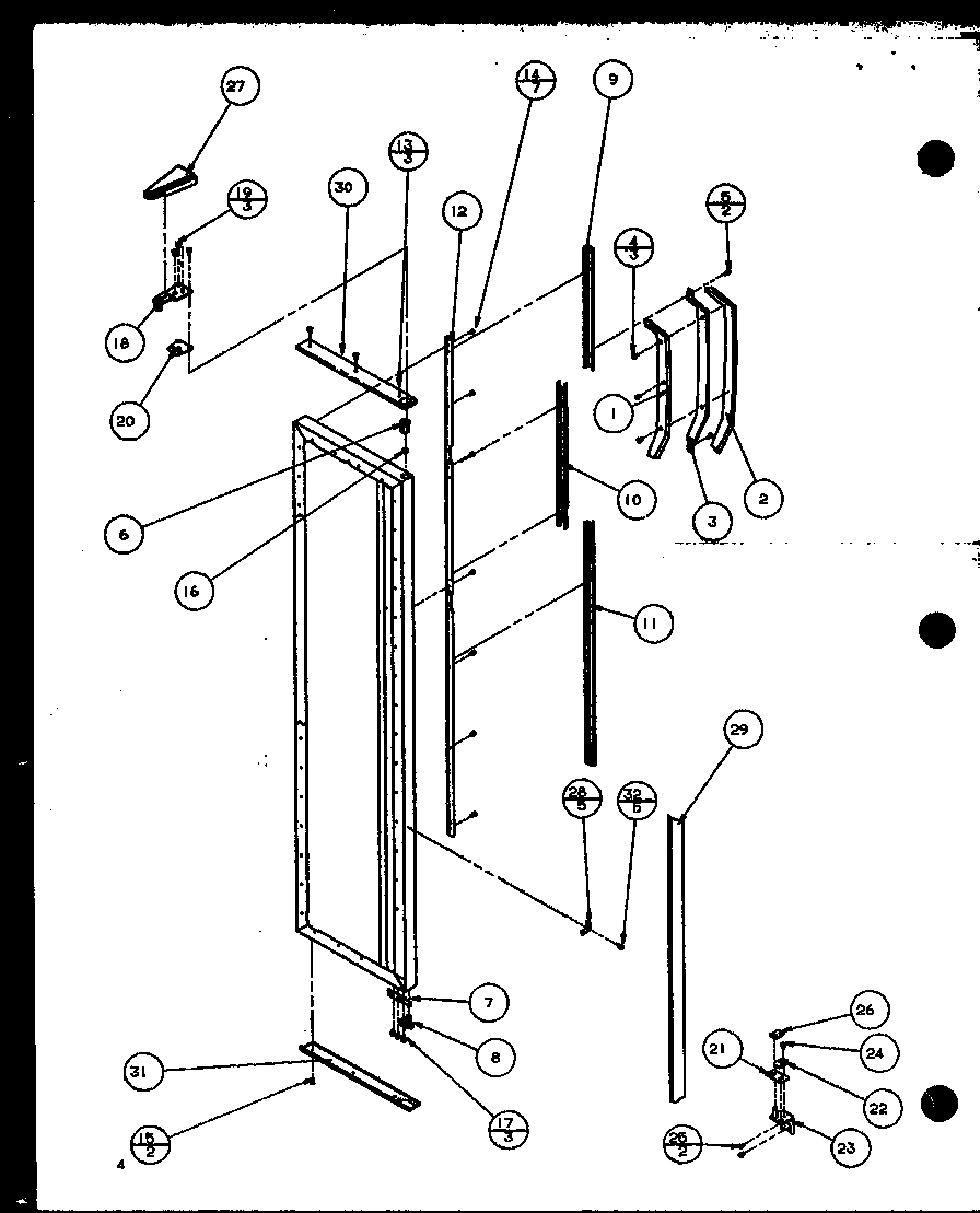 04 - FZ DOOR HINGE AND TRIM PARTS