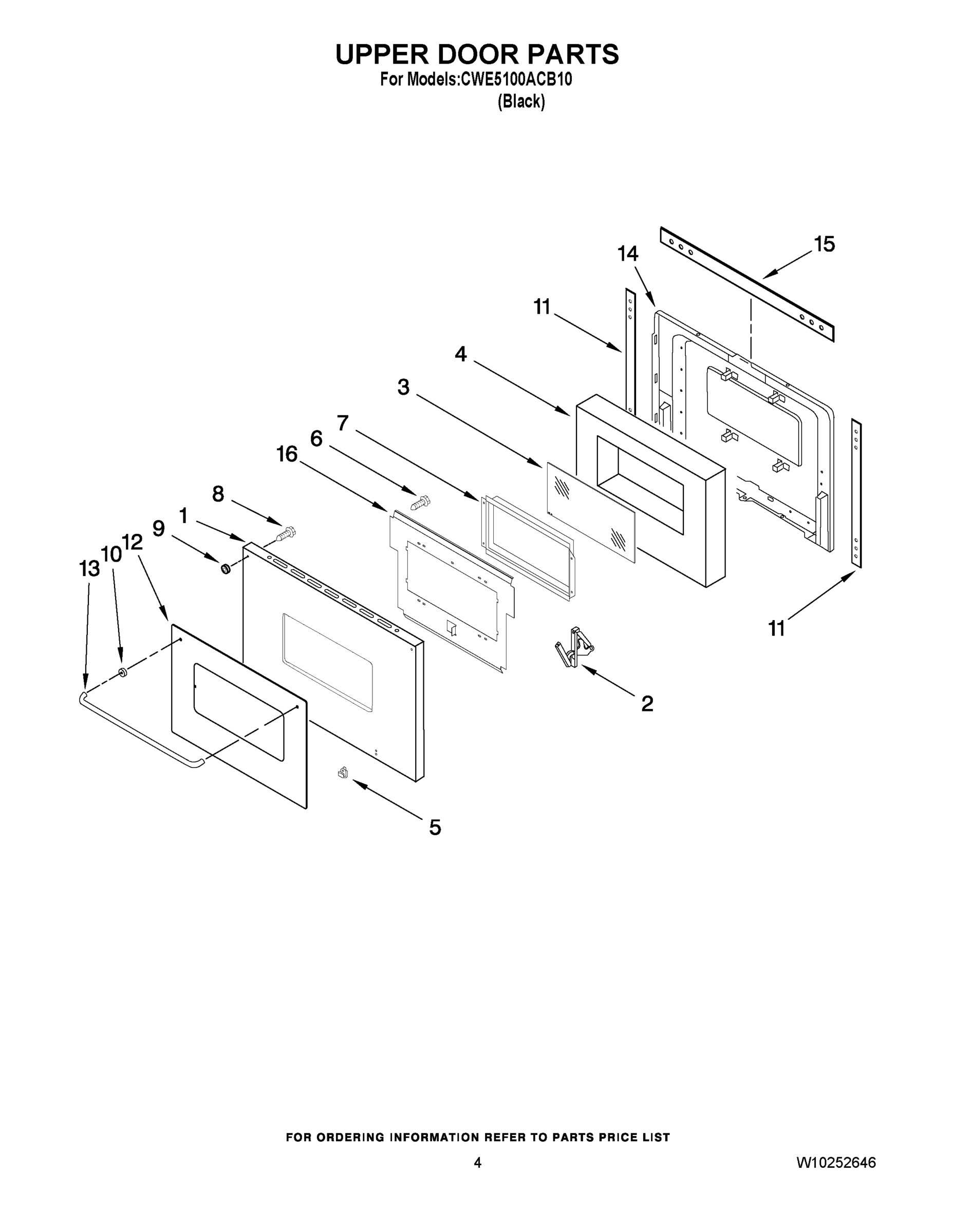 03 - UPPER DOOR PARTS