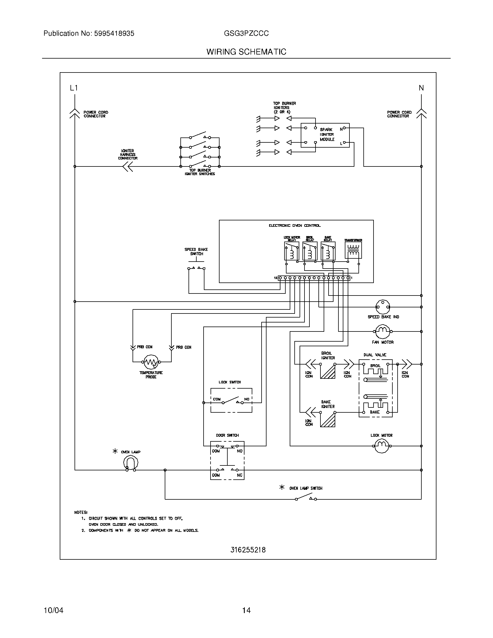 12 - WIRING SCHEMATIC