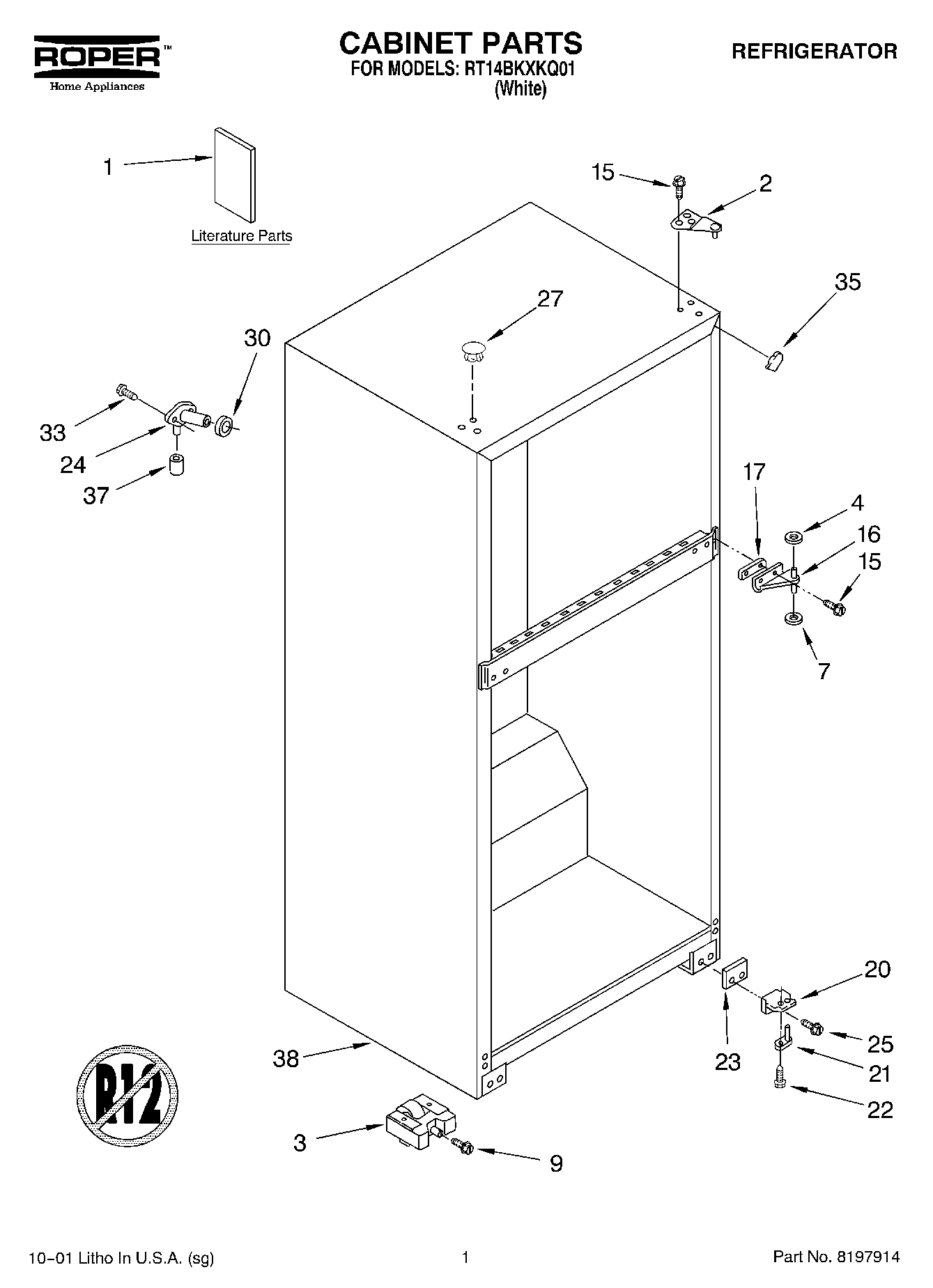 01 - CABINET, LITERATURE