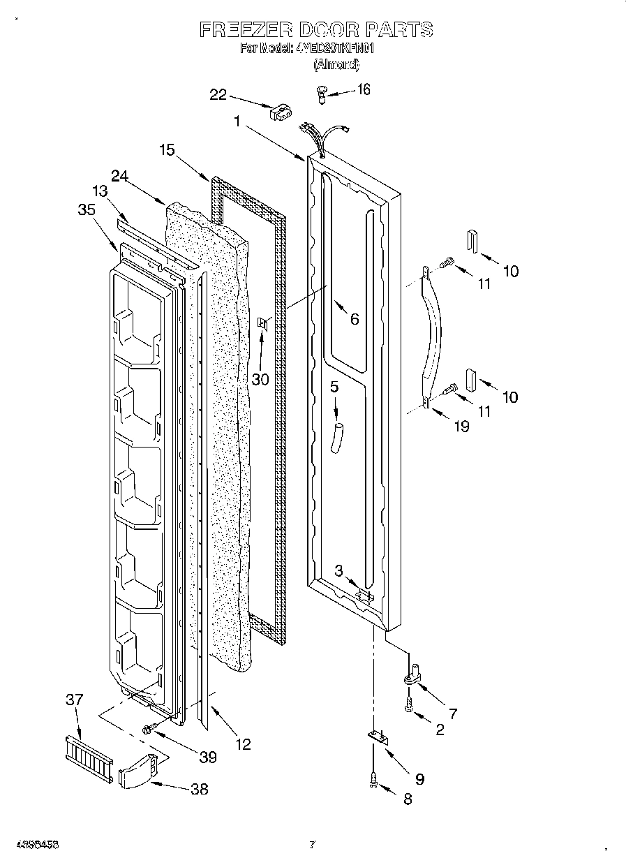 05 - FREEZER DOOR