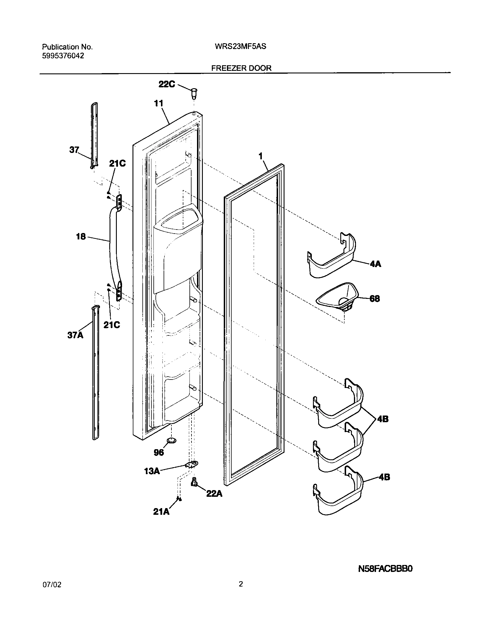 03 - FREEZER DOOR