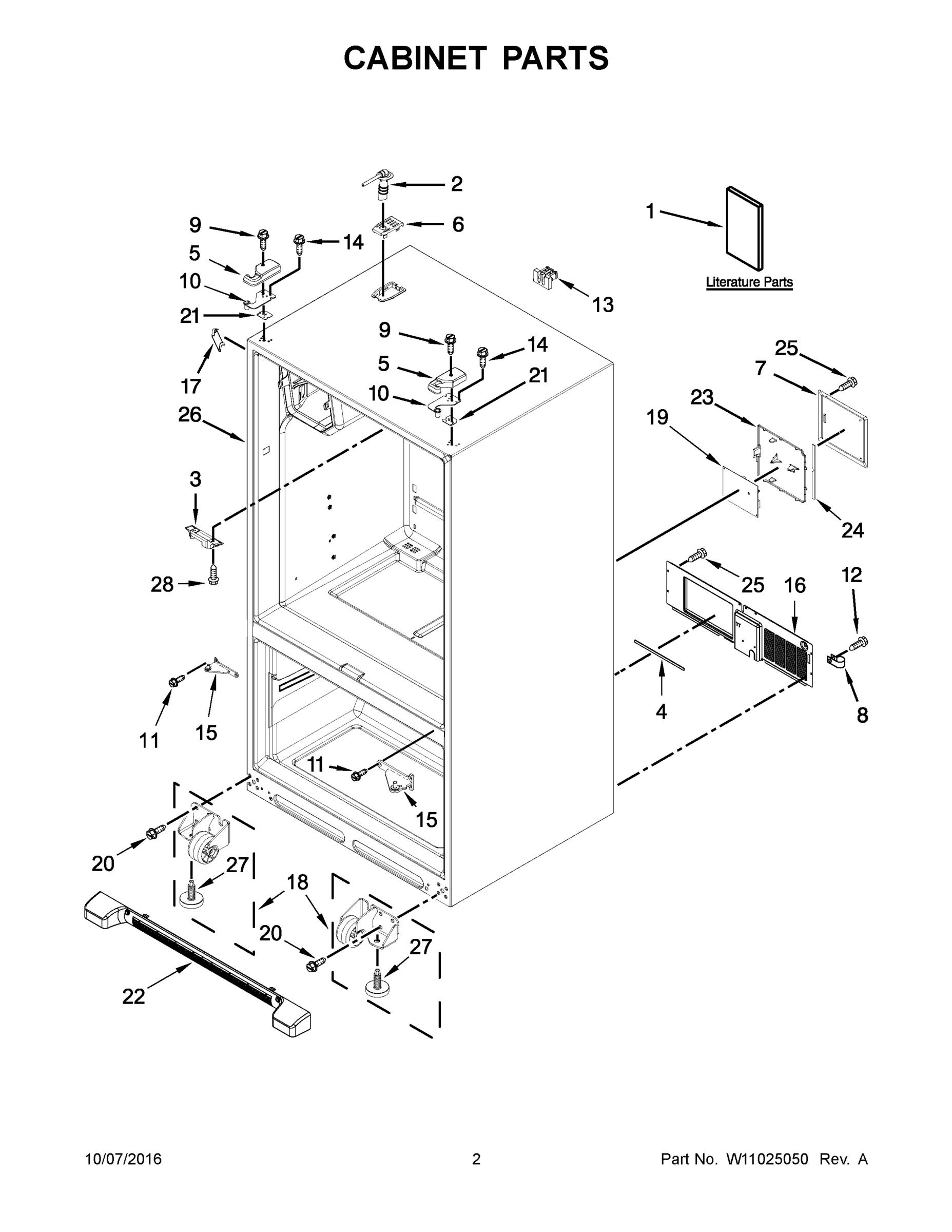 02 - CABINET PARTS