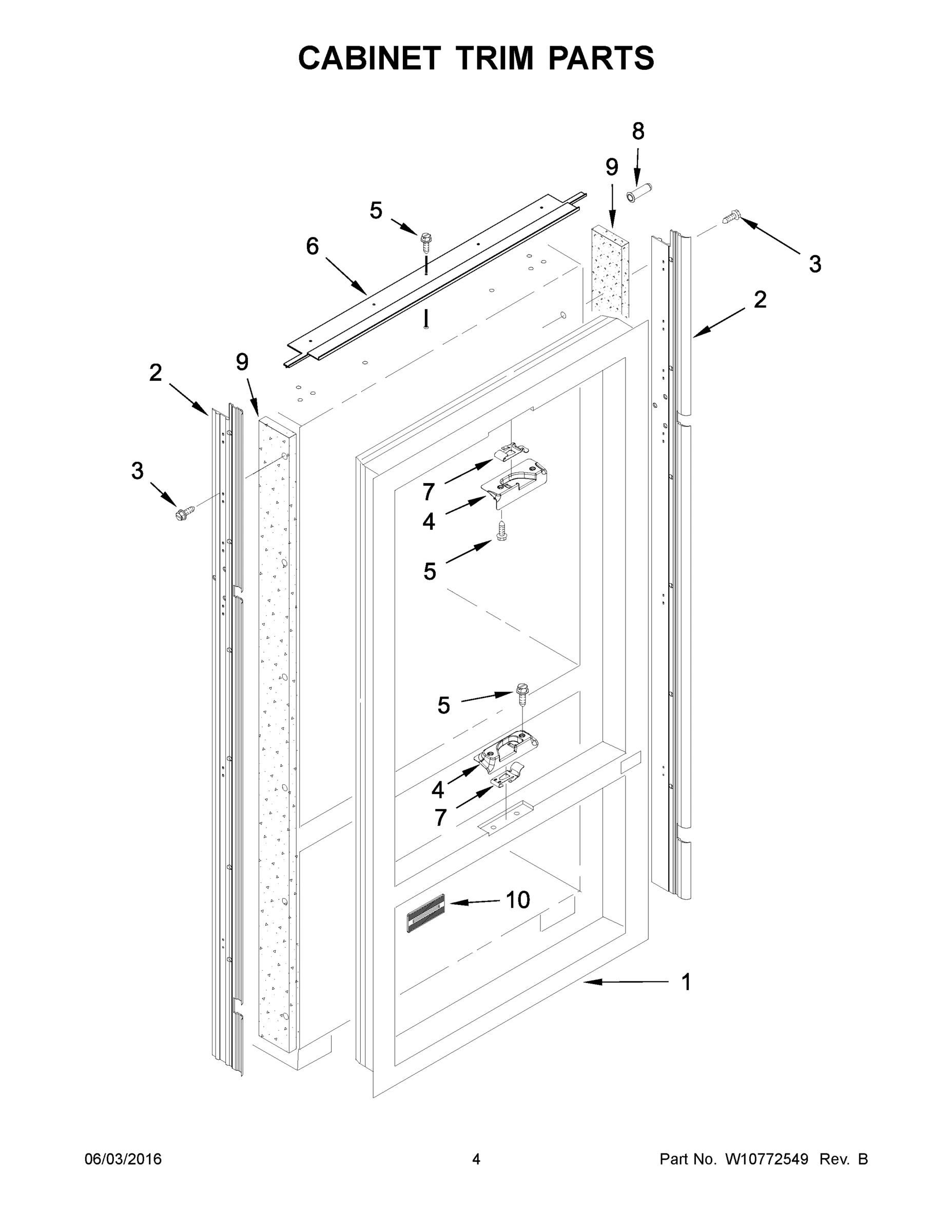 03 - CABINET TRIM PARTS