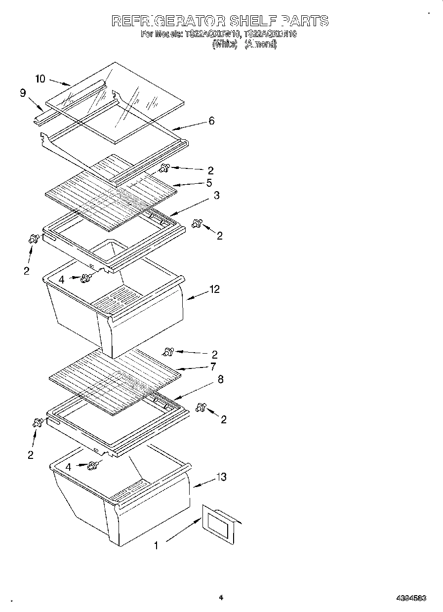 03 - REFRIGERATOR SHELF