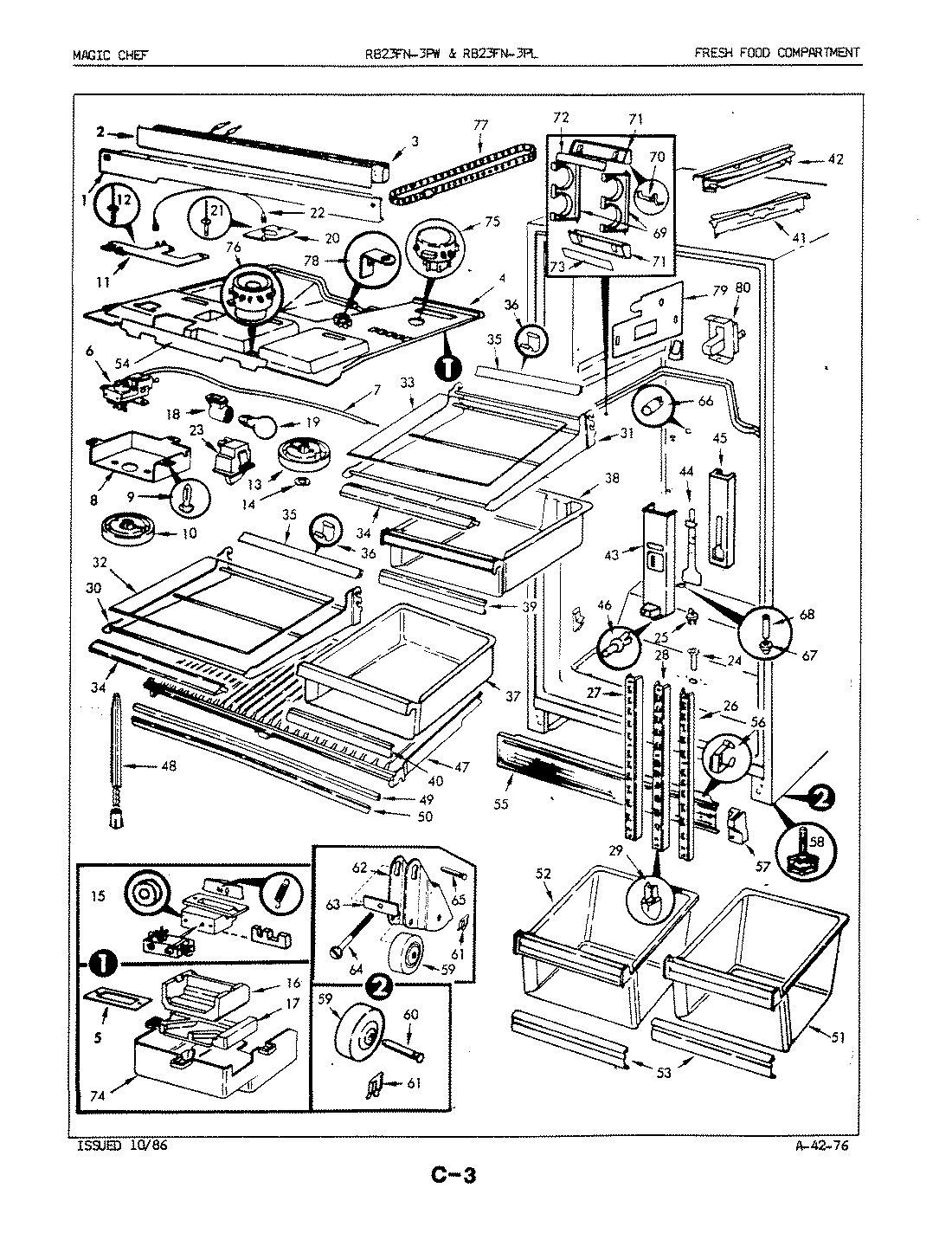 03 - FRESH FOOD COMPARTMENT