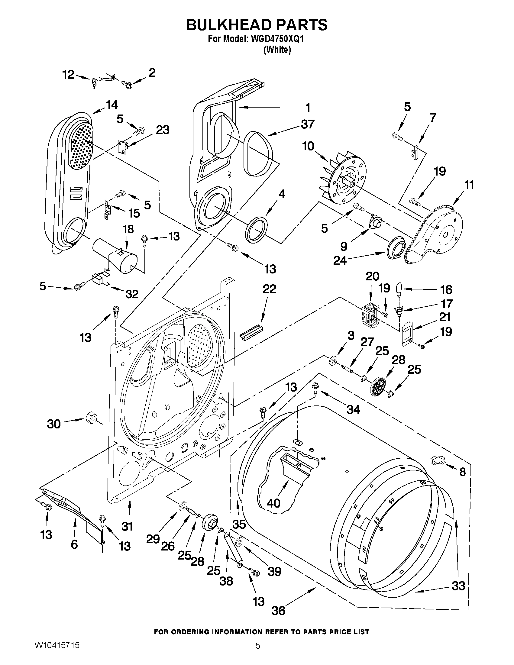 03 - BULKHEAD PARTS