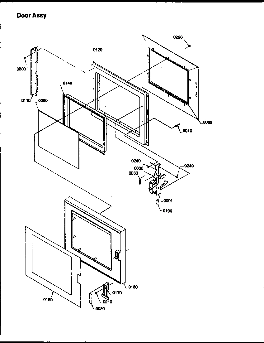 02 - DOOR ASSY