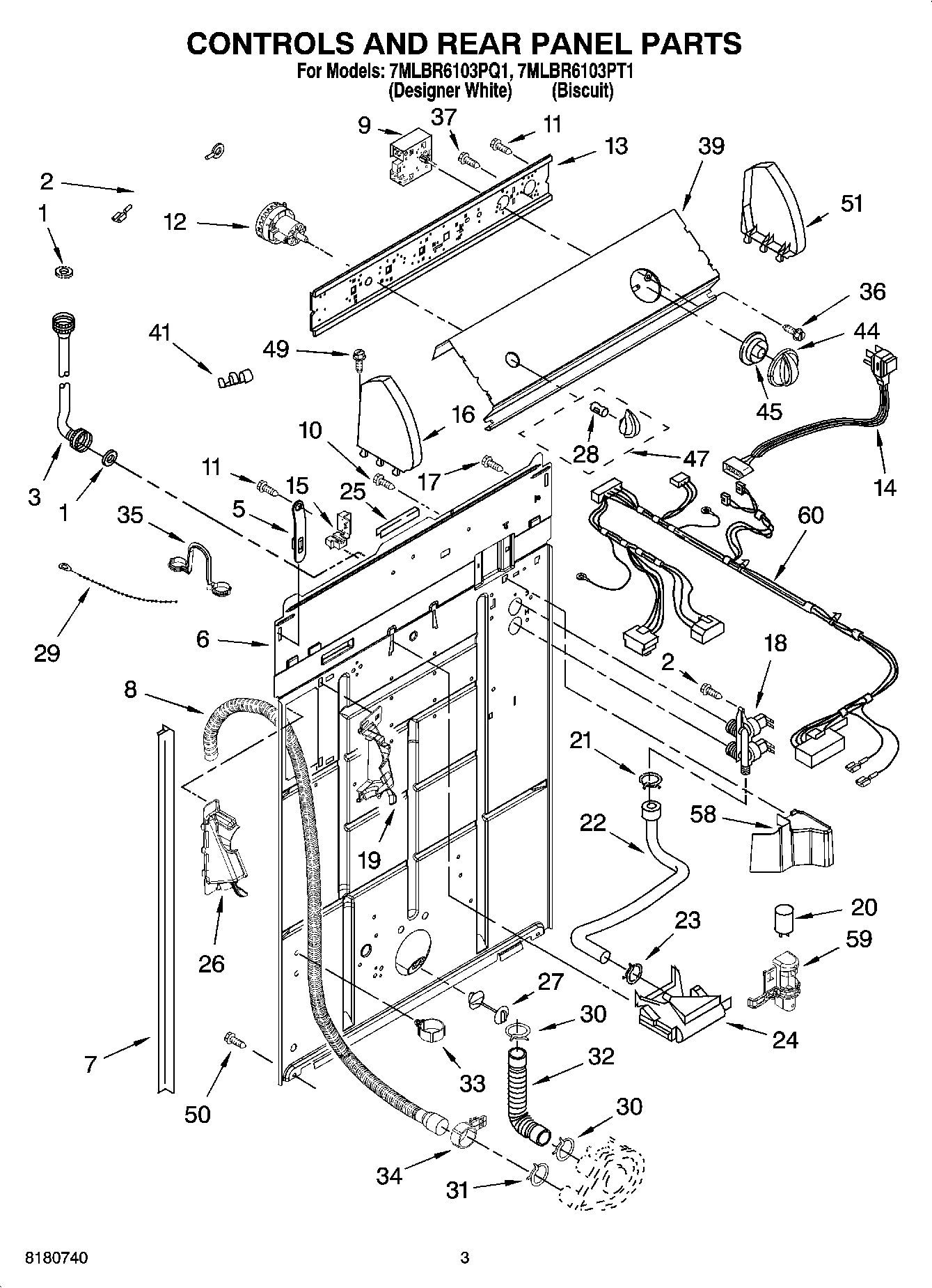 02 - CONTROLS AND REAR PANEL PARTS