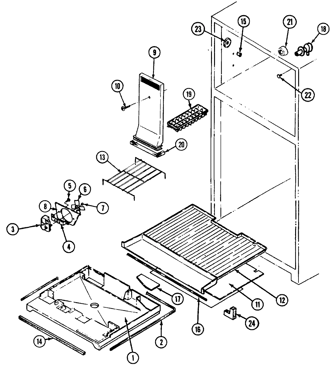 01 - FREEZER COMPARTMENT