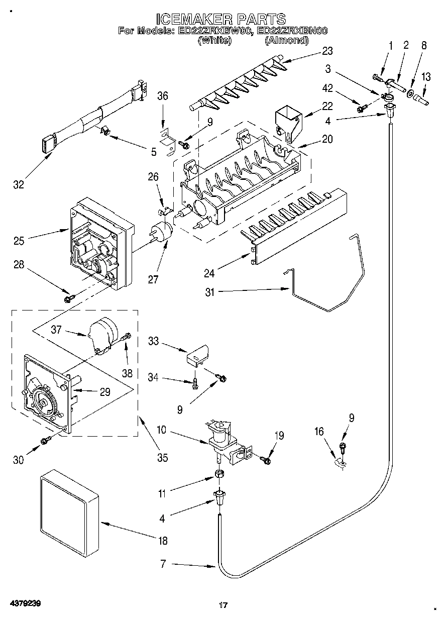 12 - ICEMAKER, LIT/OPTIONAL