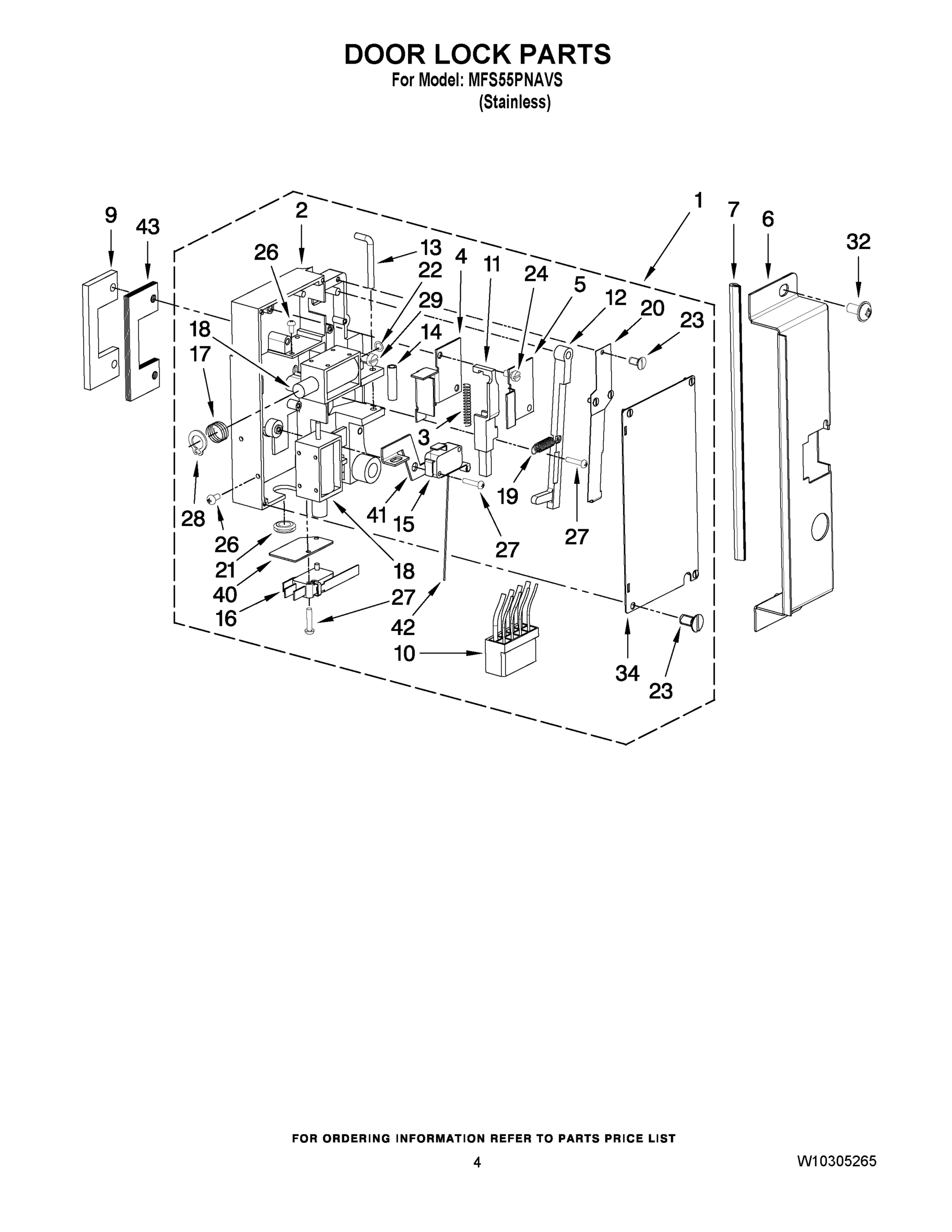 03 - DOOR LOCK PARTS
